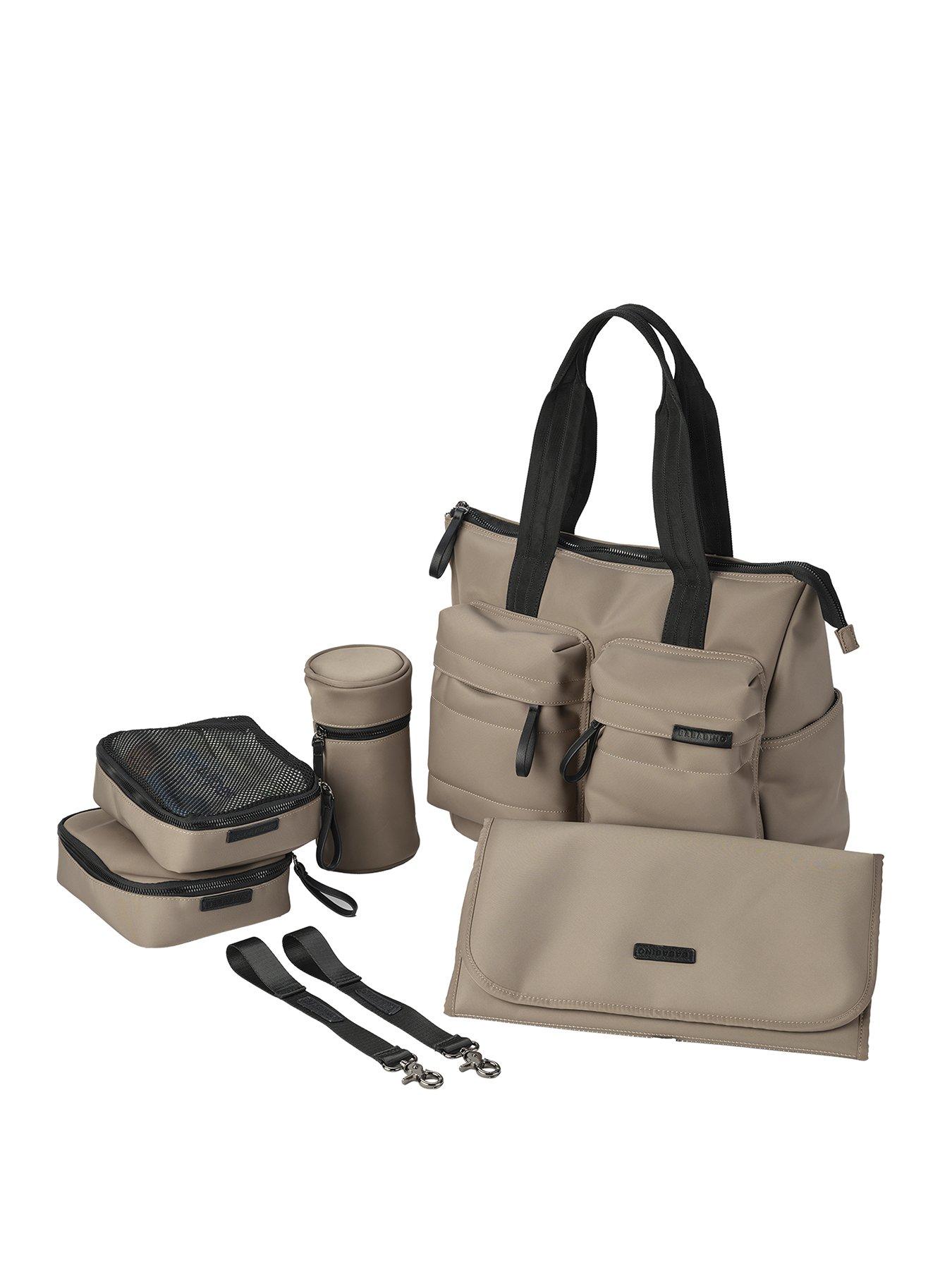 Image 1 of 8 of BabaBing! Rosy Changing Bag - Mink