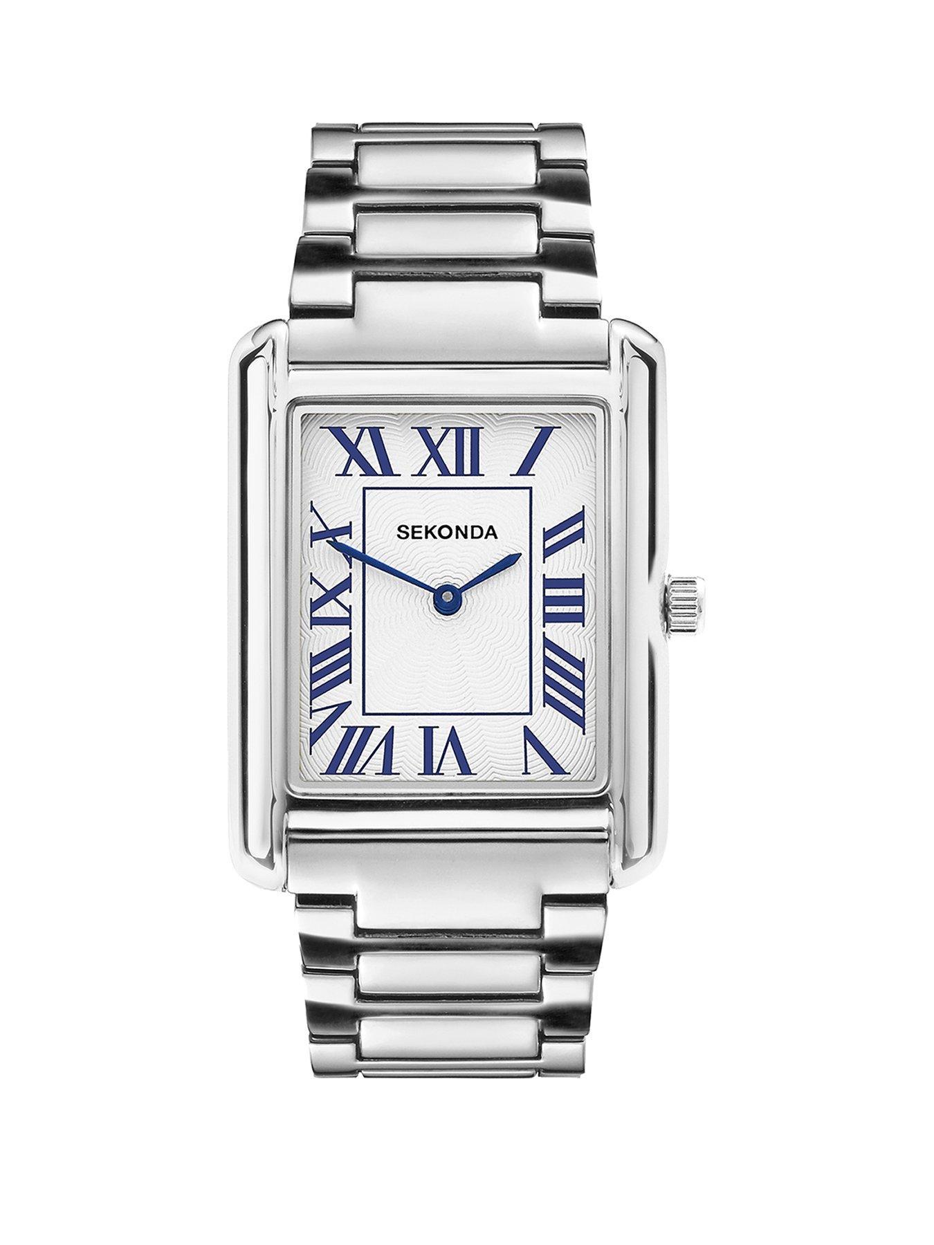 Sekonda Sekonda Mens Clement Silver Alloy Strap with White Textured Dial Analogue Watch