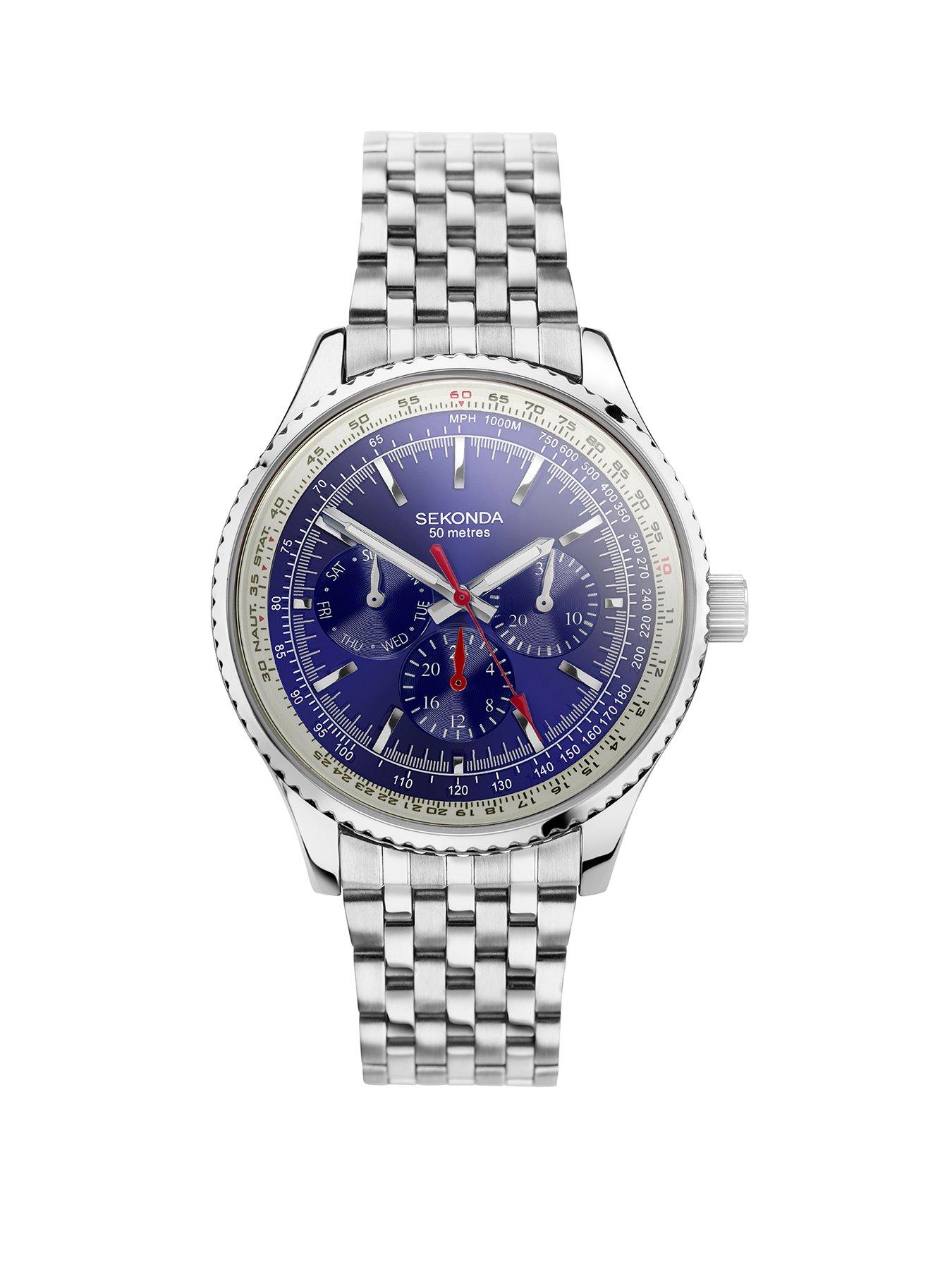 Sekonda Men's Maverick Stainless Steel Bracelet Watch
