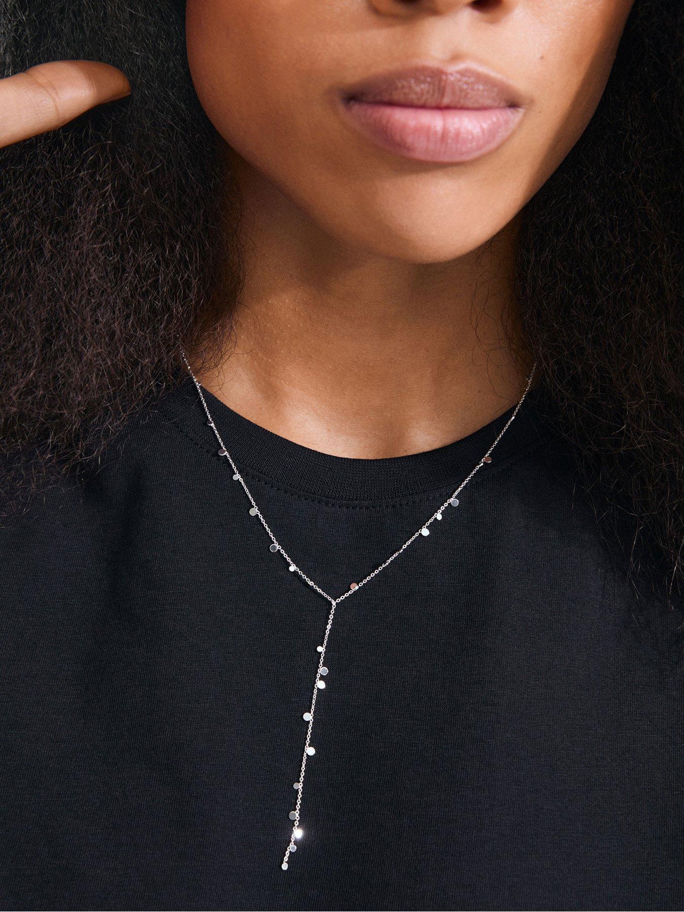 Pilgrim Baylen Necklace - Silver-plates