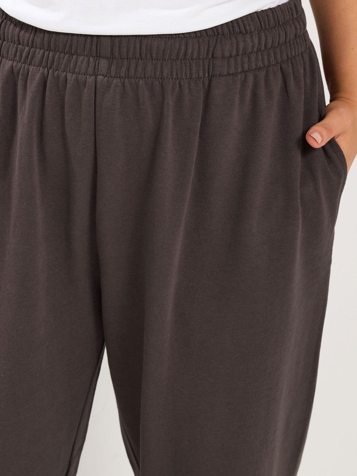Image 4 of 4 of Yours Curve Cuffed Jogger - Brown