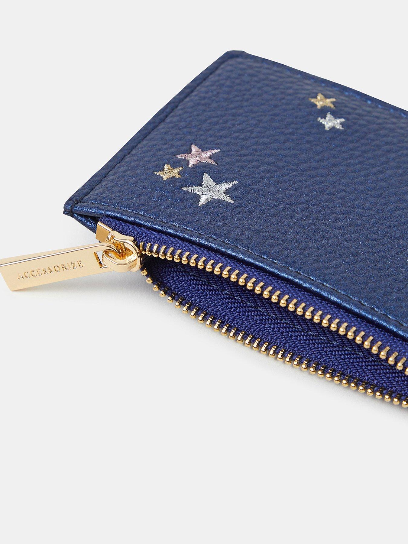 Image 3 of 3 of Accessorize Celestial Card Holder - Blue