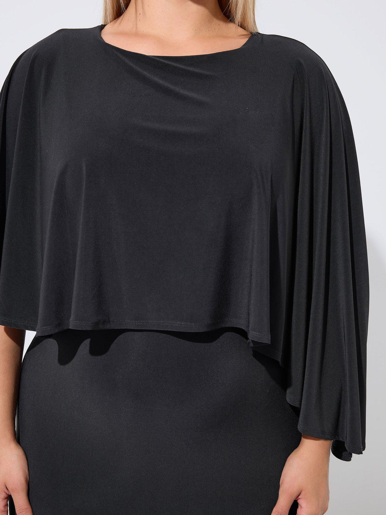 Image 4 of 4 of Yours Curve Cape Dress