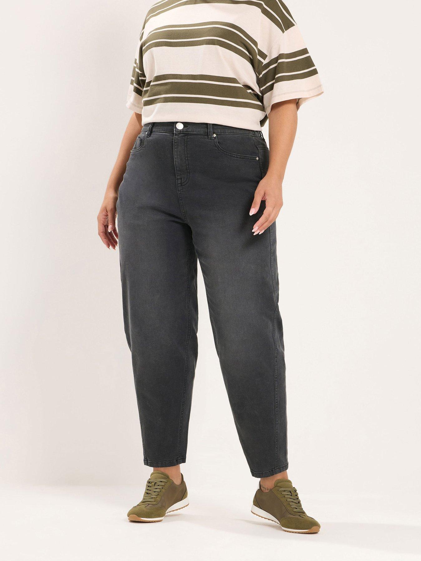 Yours Curve Barrel Leg Jean 30"