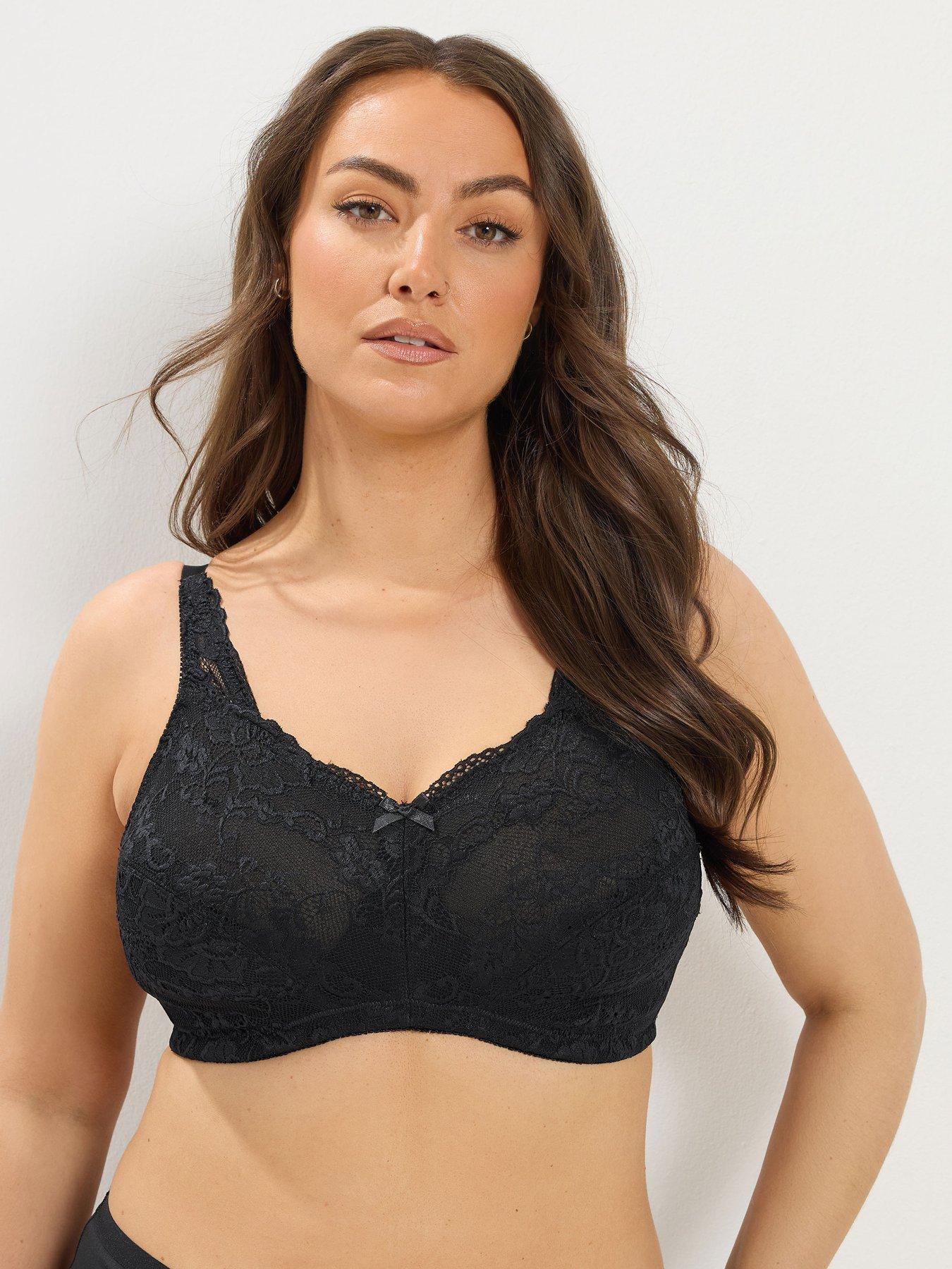 Yours Curve Lace Total Support Bra