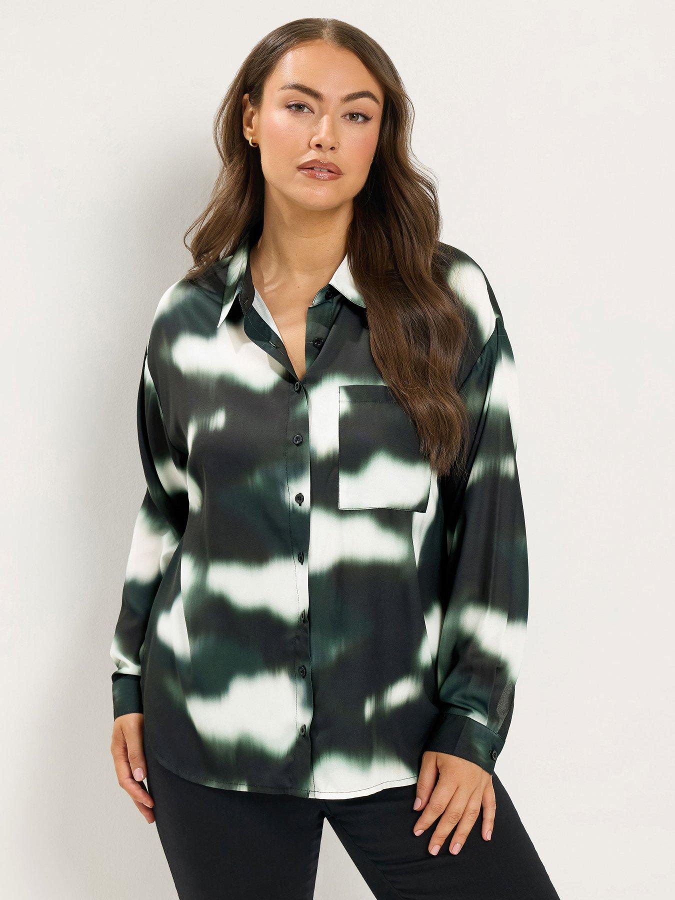 Yours Curve Leopard Printed Shirt