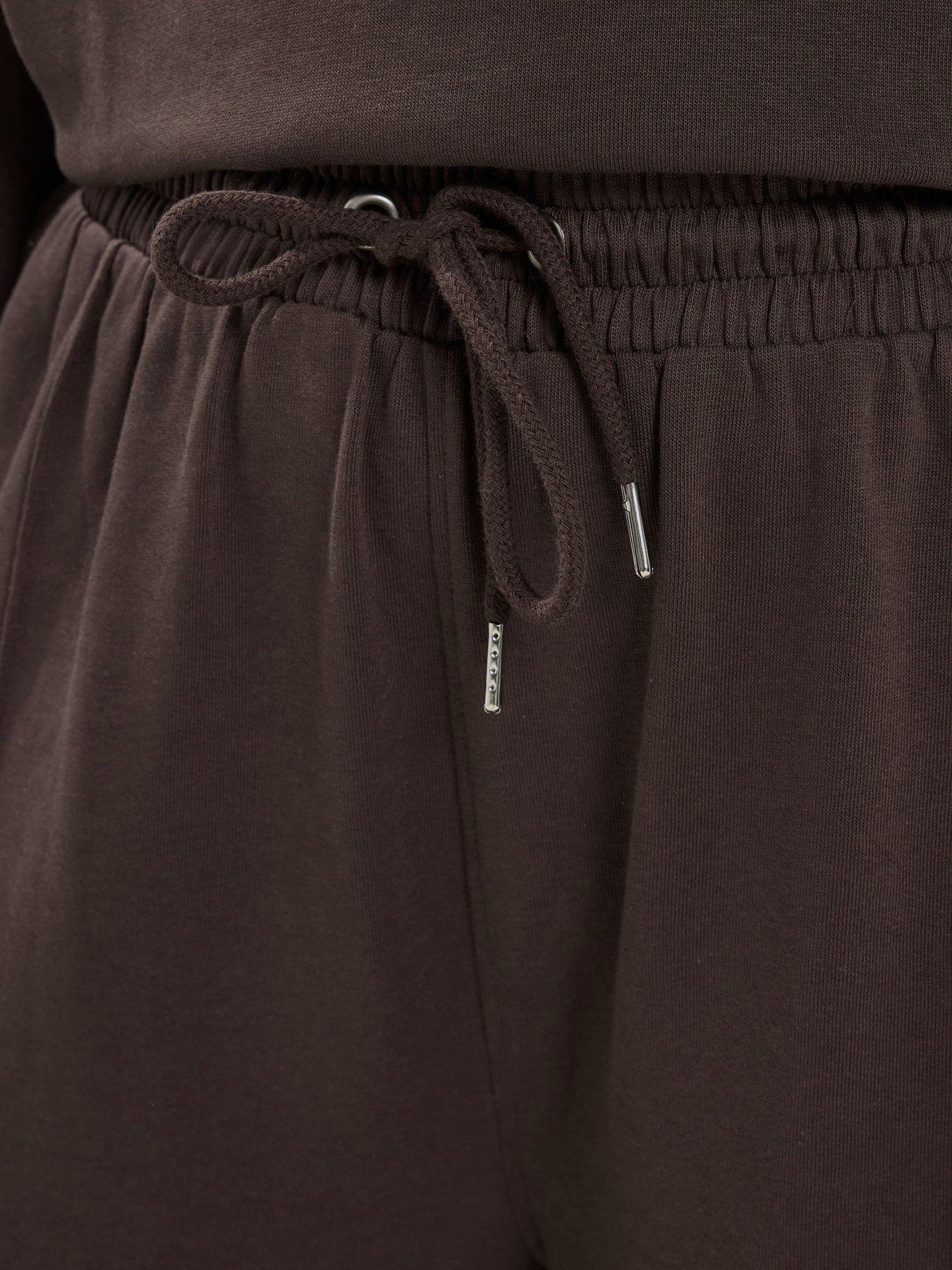 Image 4 of 4 of Yours Curve Wide Leg Jogger 28" - Black