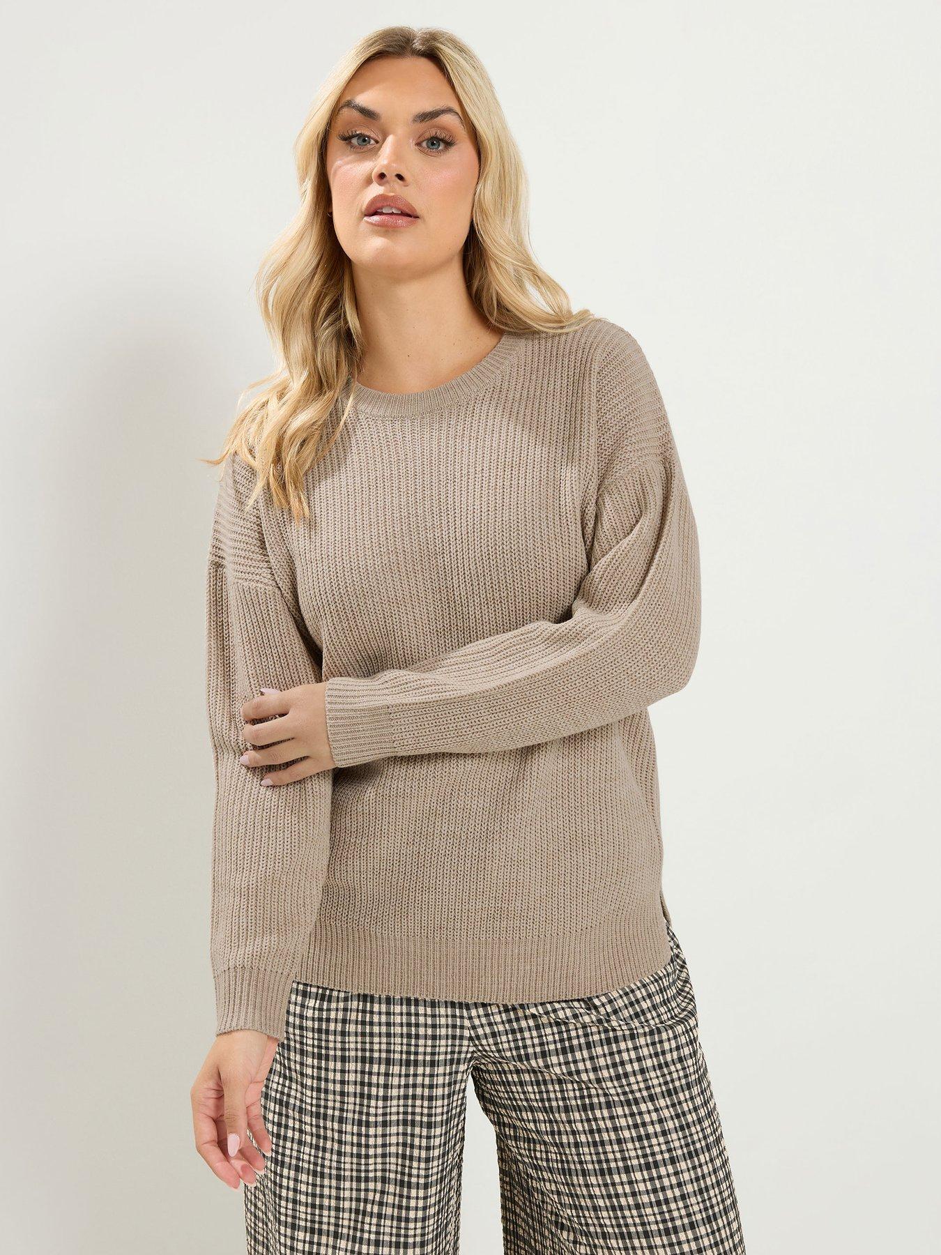 Yours Curve Essential Crew Neck Jumper