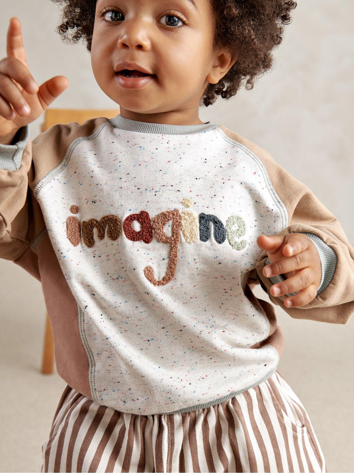Mamas & Papas Baby Unisex Imagine Sweatshirt - Multi