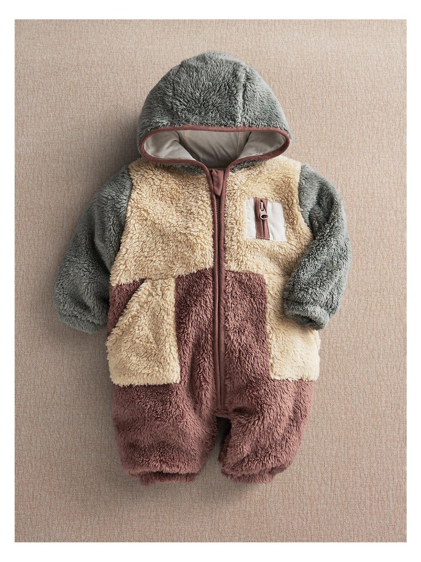 Mamas & Papas Baby Unisex Colour Block Pramsuit - Multi