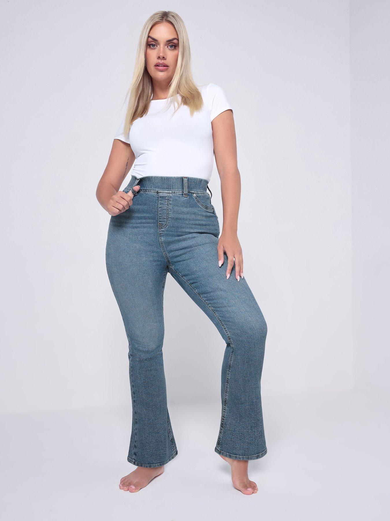 Yours Curve Flare Jegging 28"