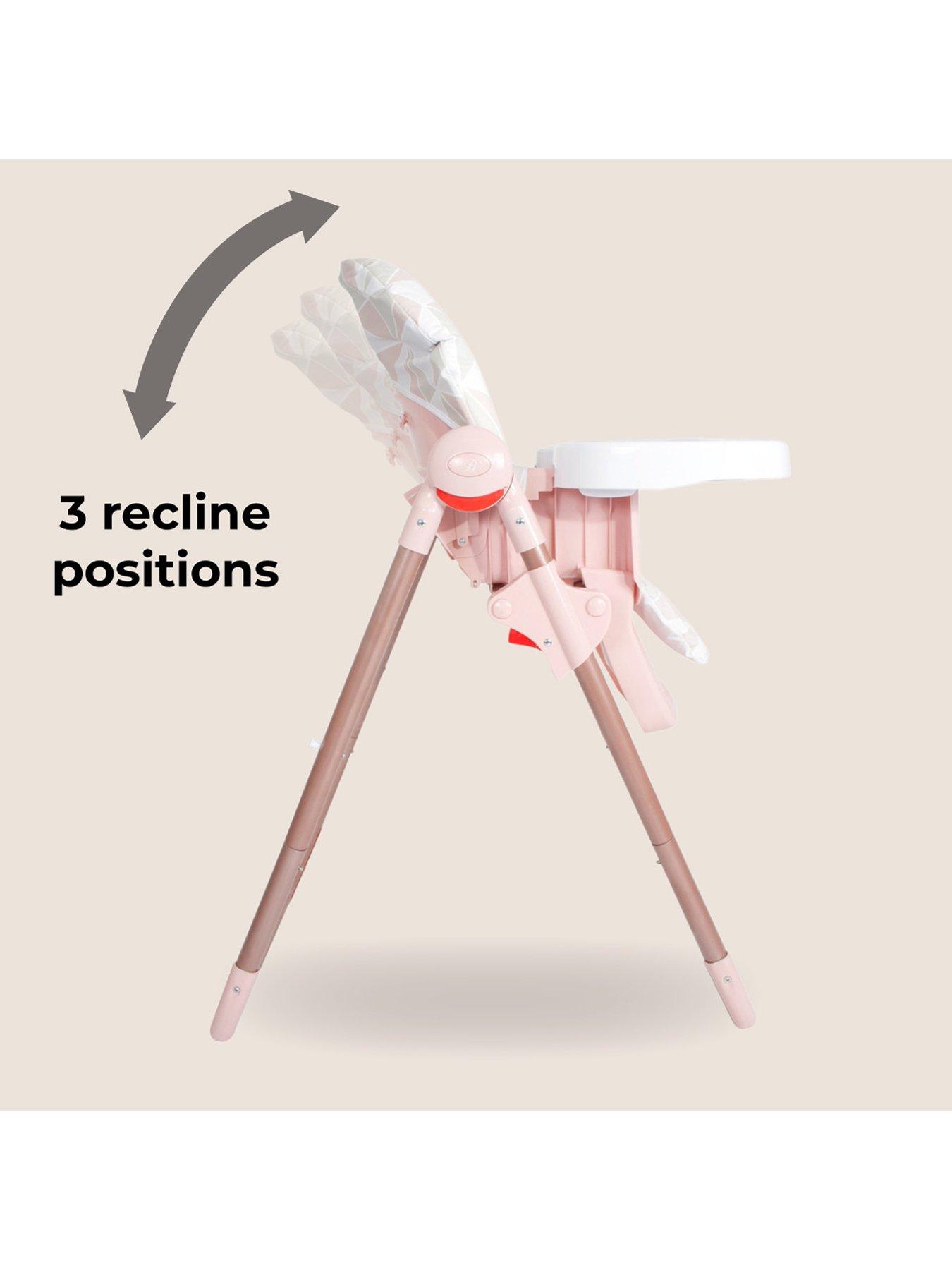 Image 2 of 7 of My Babiie MBHC8 Premium Highchair - Rose Gold