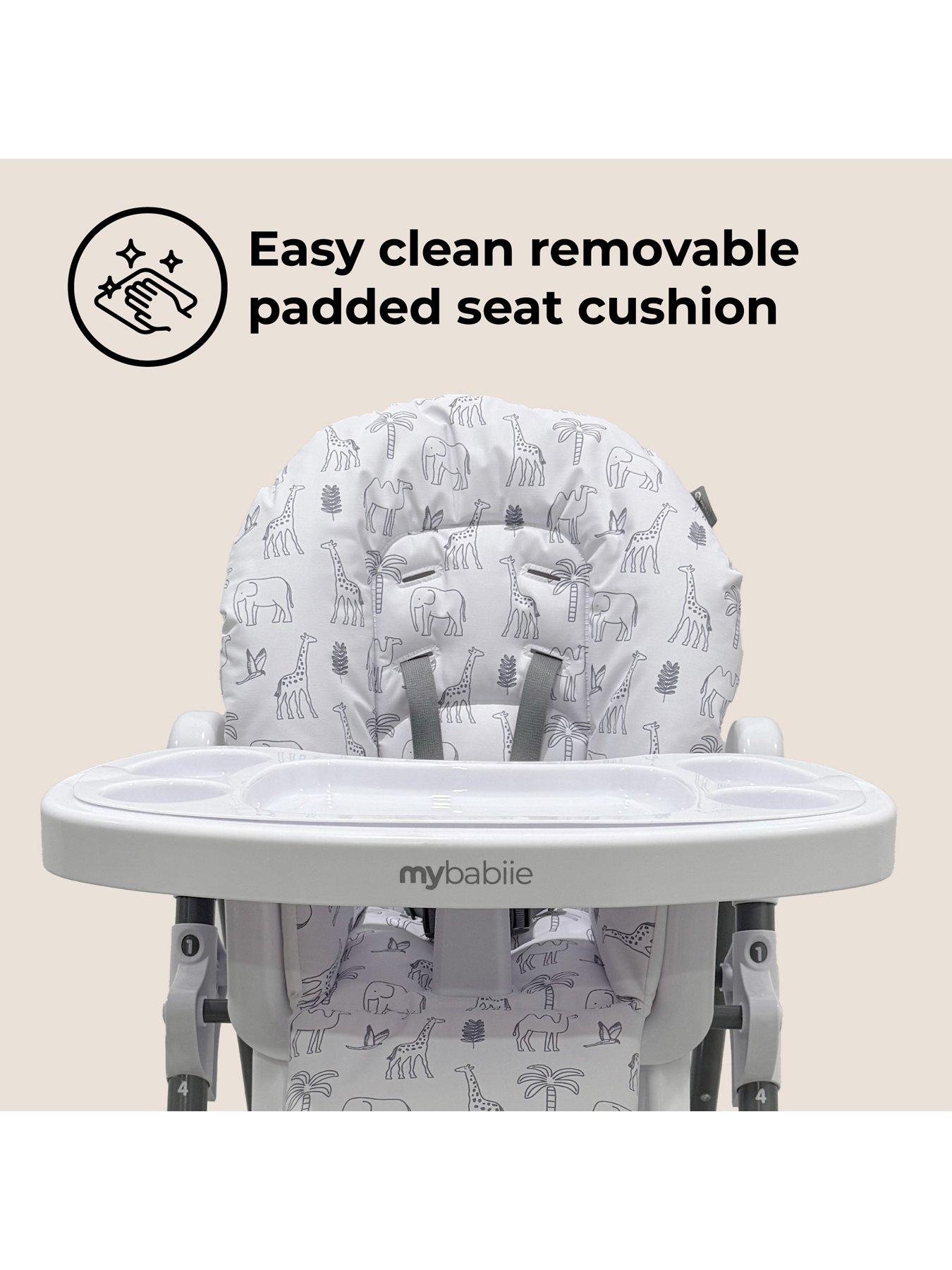 Image 5 of 6 of My Babiie MBHC8 Premium Highchair - Wild Safari