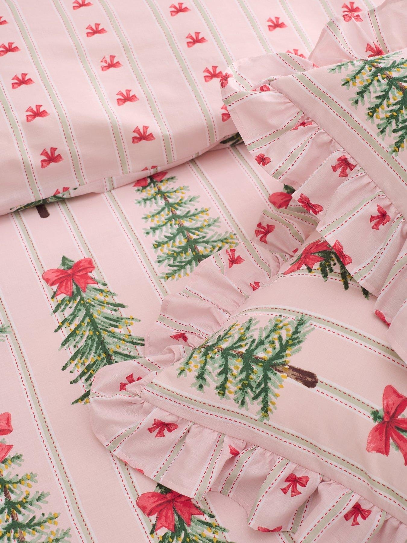 Image 3 of 3 of Copenhagen Home Christmas Tree Bows Duvet Set