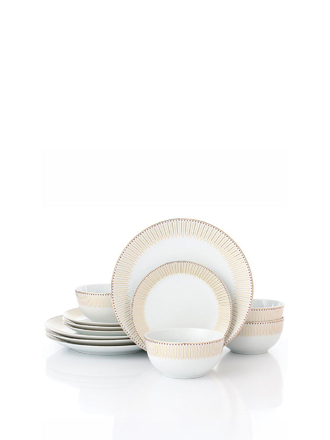 Image 2 of 5 of WATERSIDE 12pc Radiance Dinner Set