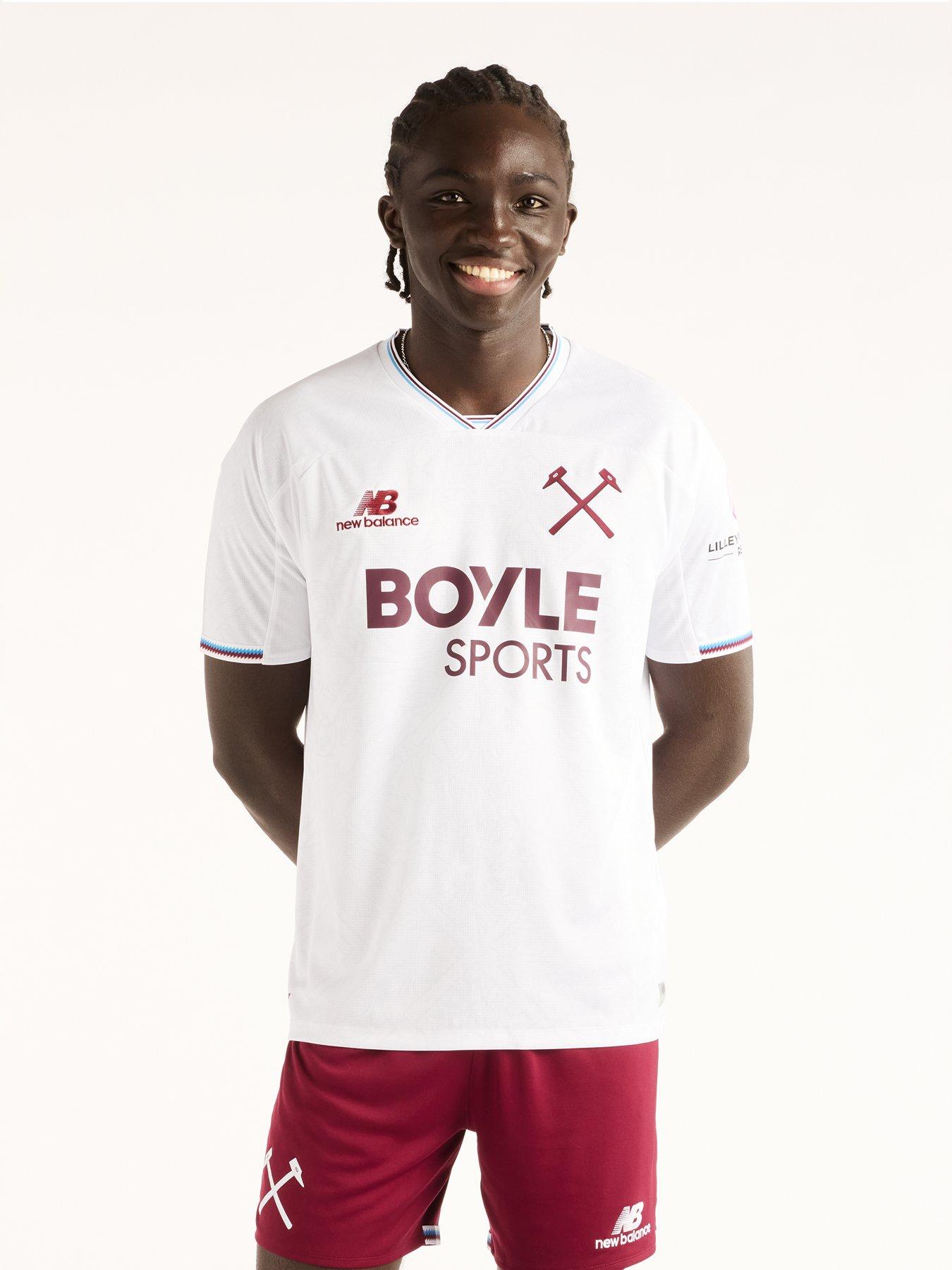 New Balance Mens West Ham United 26/27 Away Replica Shirt - White