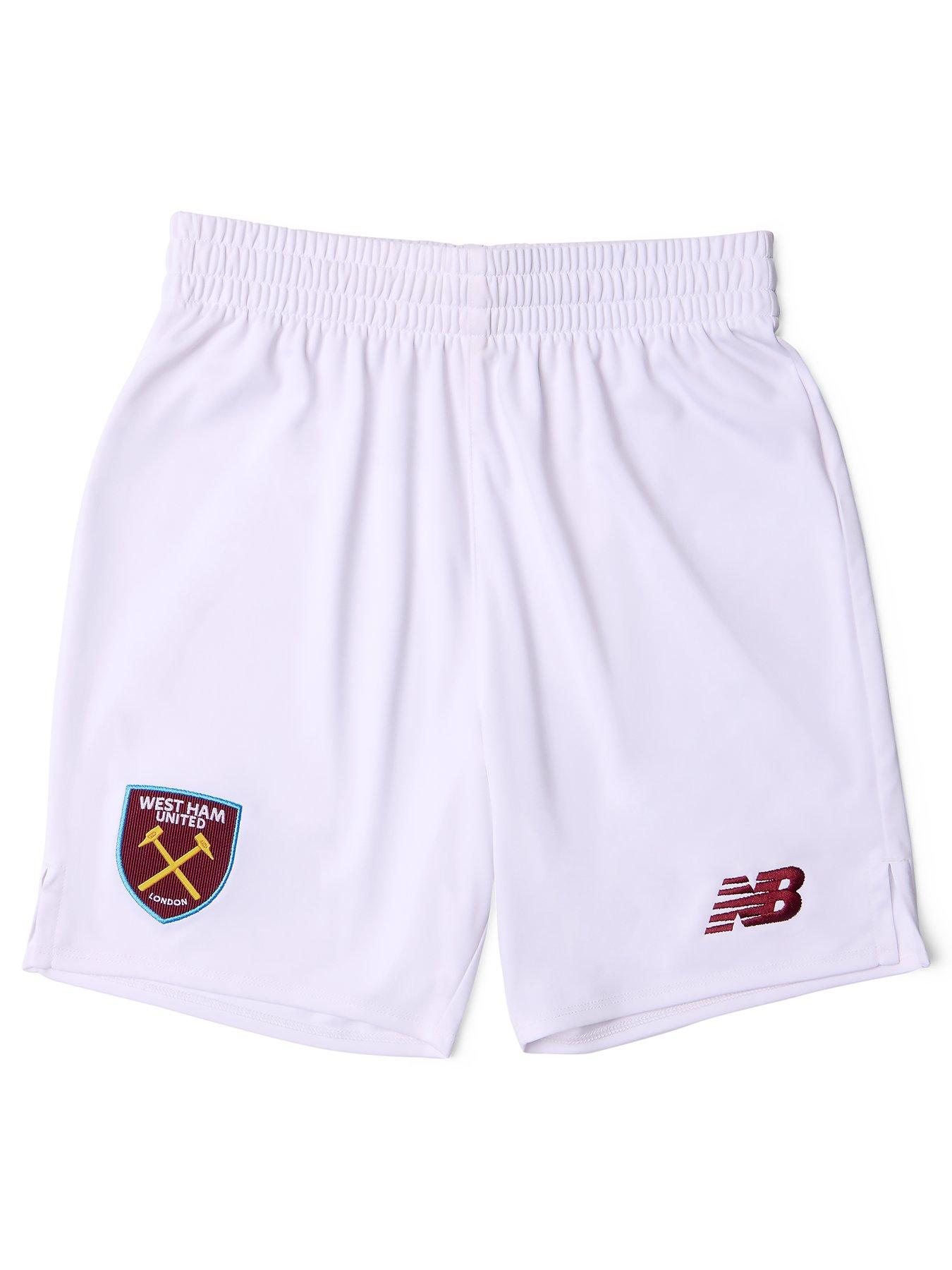 New Balance Junior West Ham United 26/27 Home Shorts - White