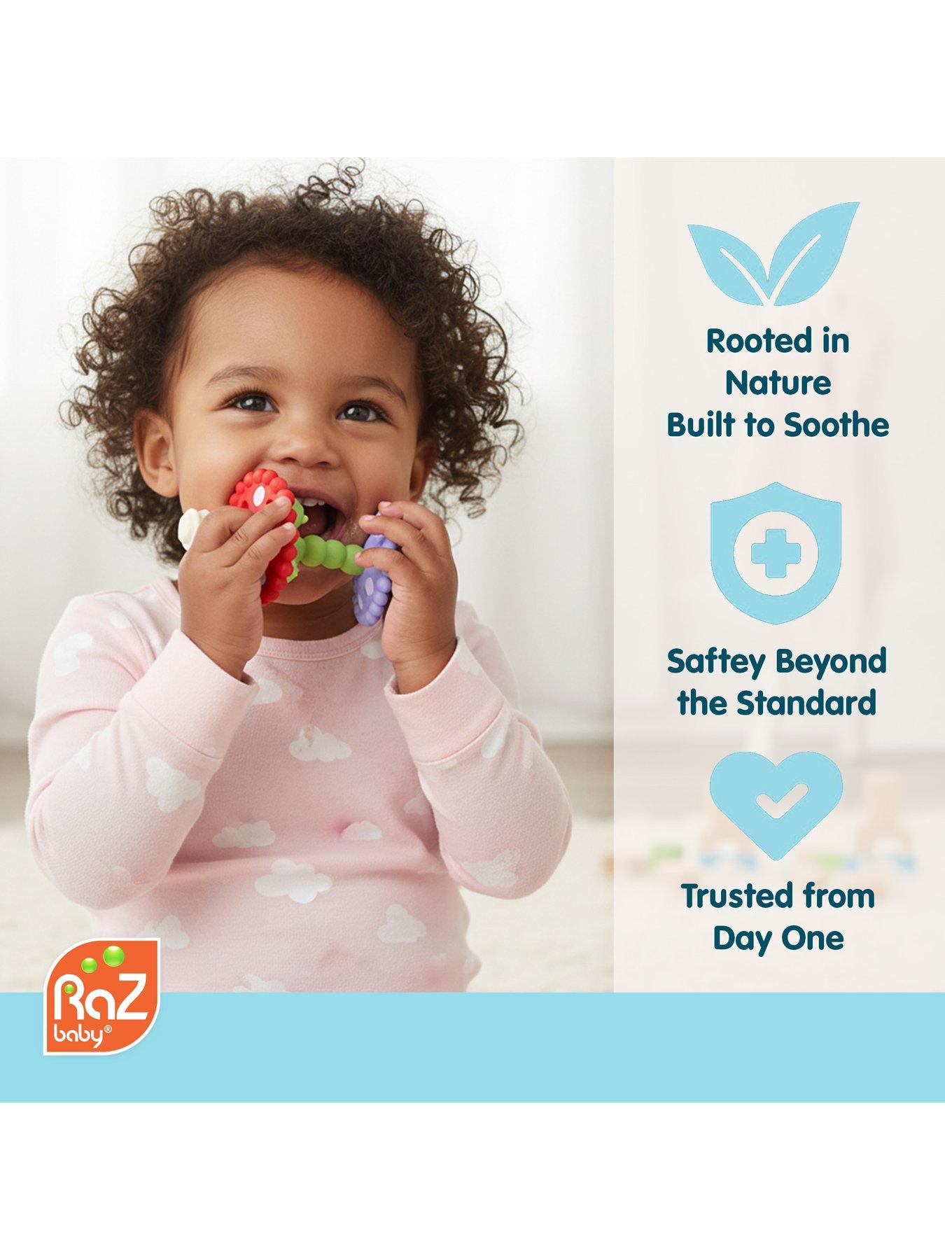 Image 3 of 6 of RazBaby CHOMPY MUSHROOM WAND TEETHER , Baby & Toddler Essential