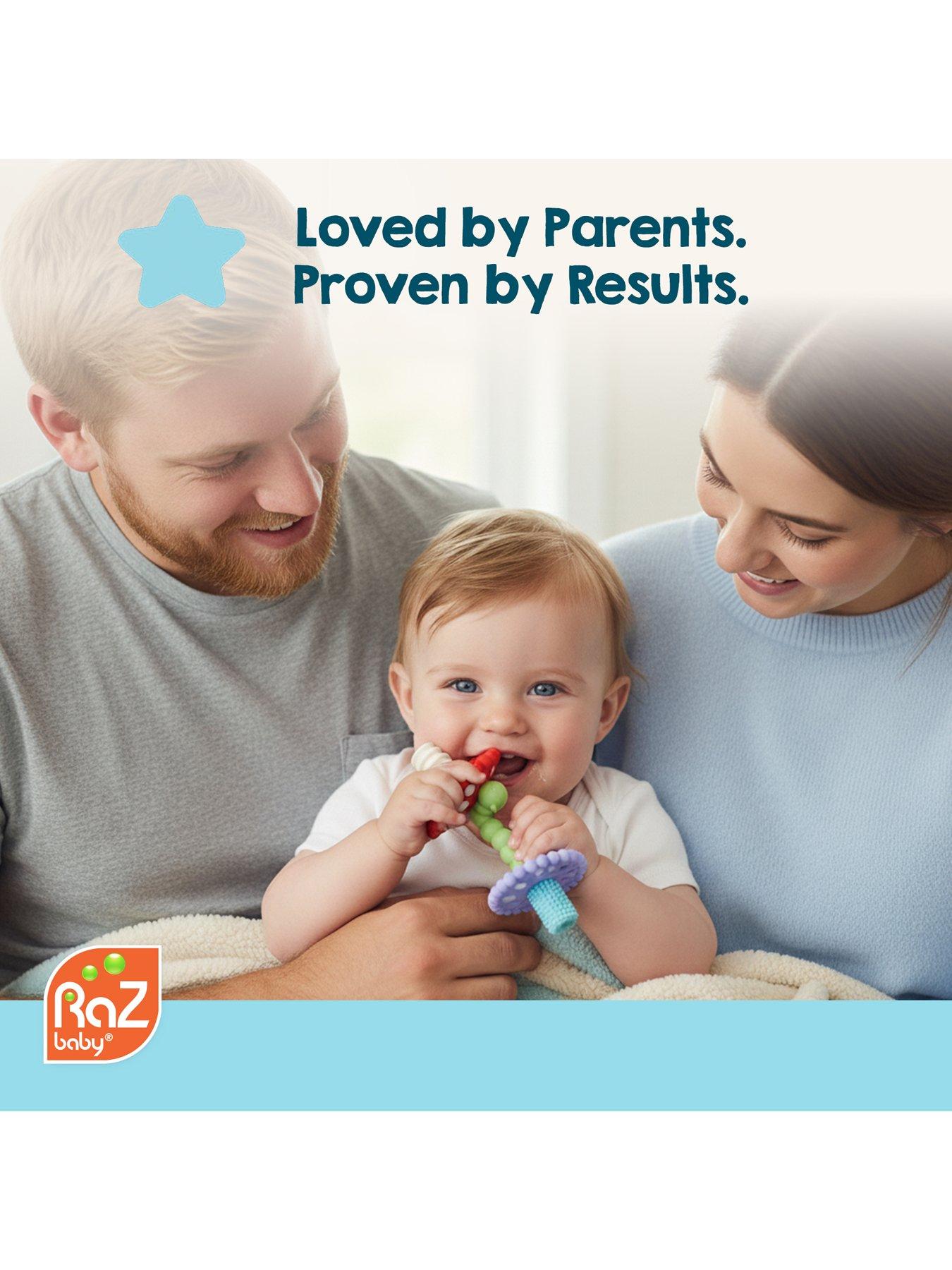 Image 6 of 6 of RazBaby CHOMPY MUSHROOM WAND TEETHER , Baby & Toddler Essential
