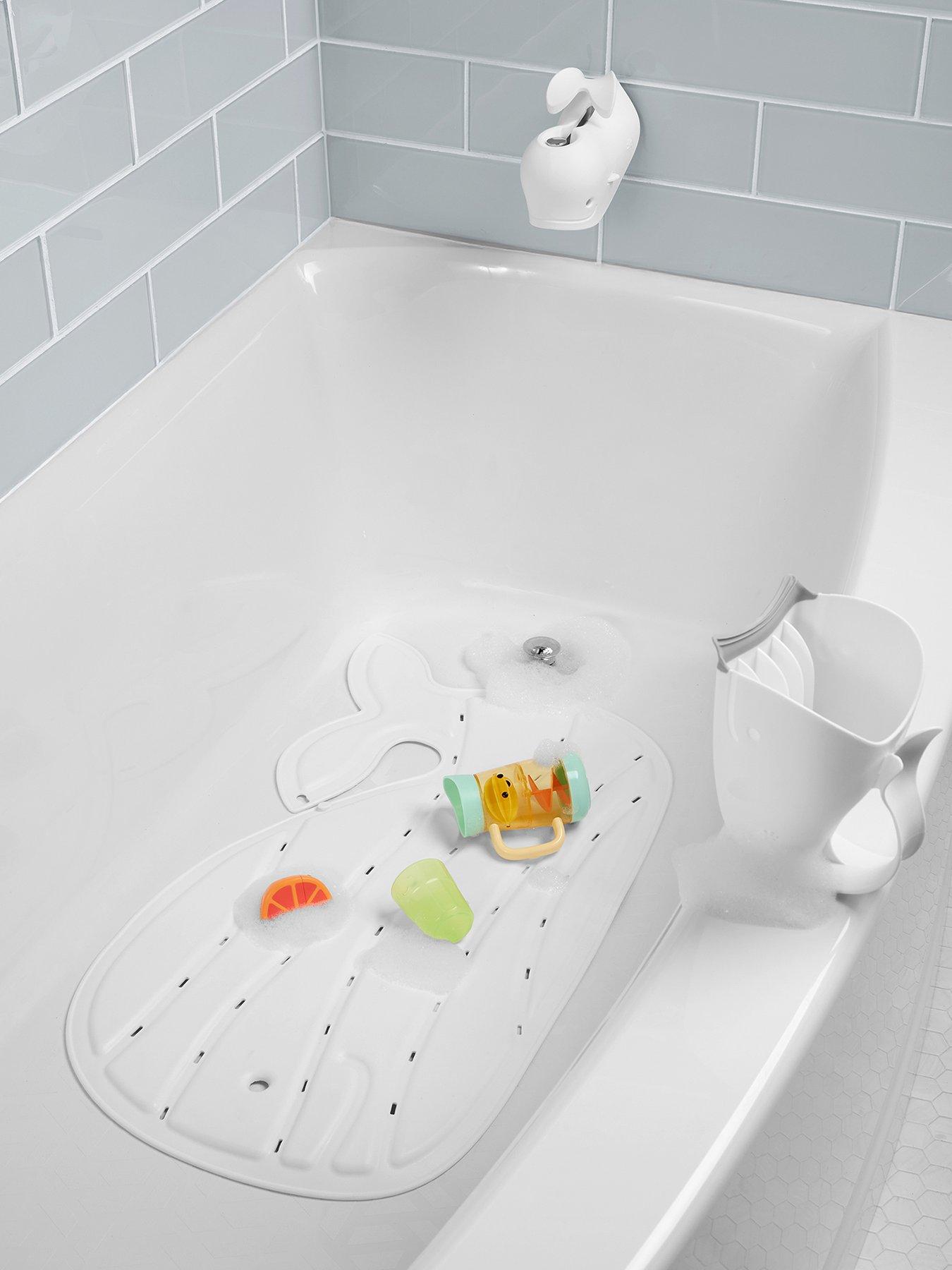 Image 2 of 4 of Skip Hop Moby Bath Mat&nbsp;- White