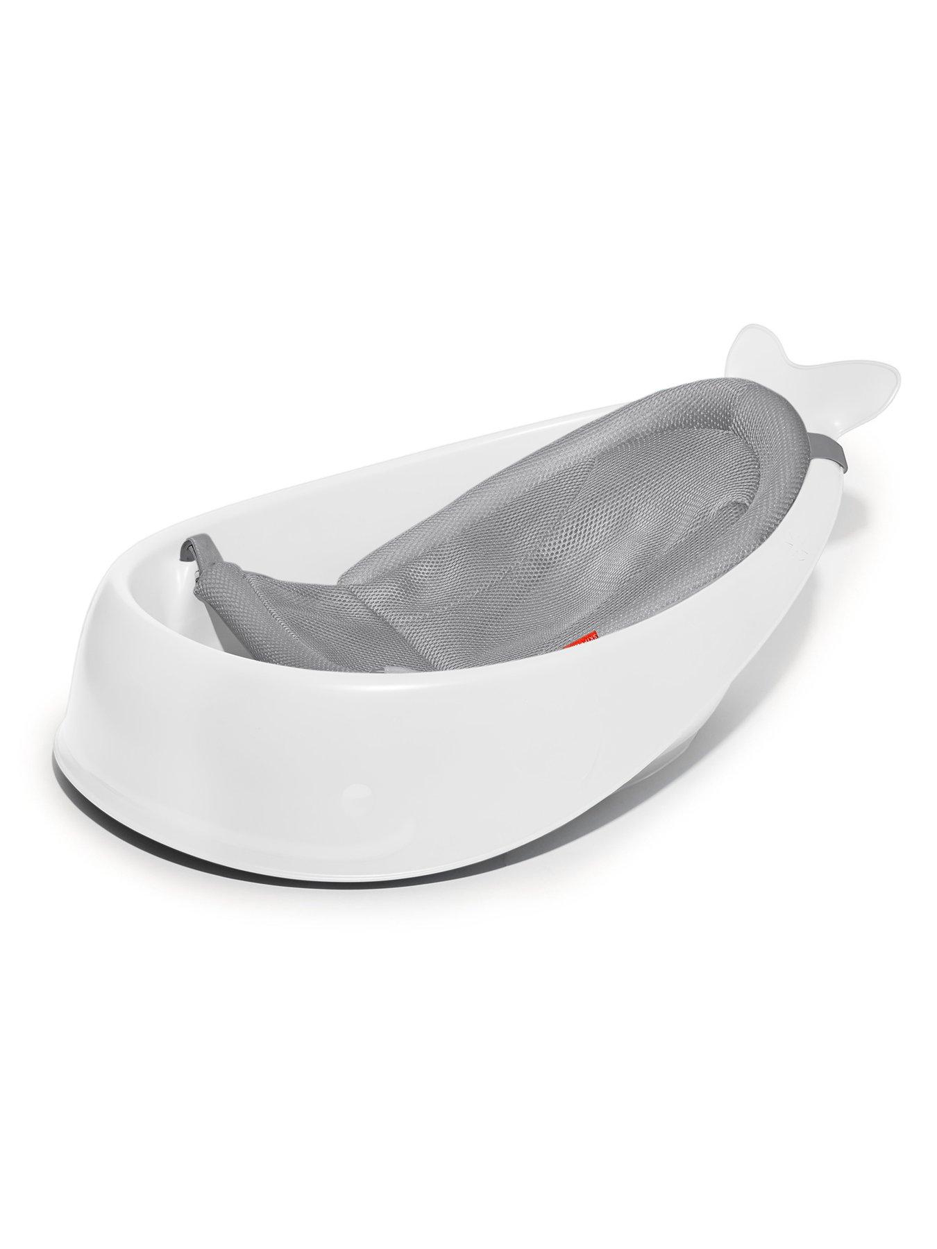 Image 2 of 6 of Skip Hop Moby Smart Sling 3-Stage Tub- White , Baby &amp; Toddler Essential