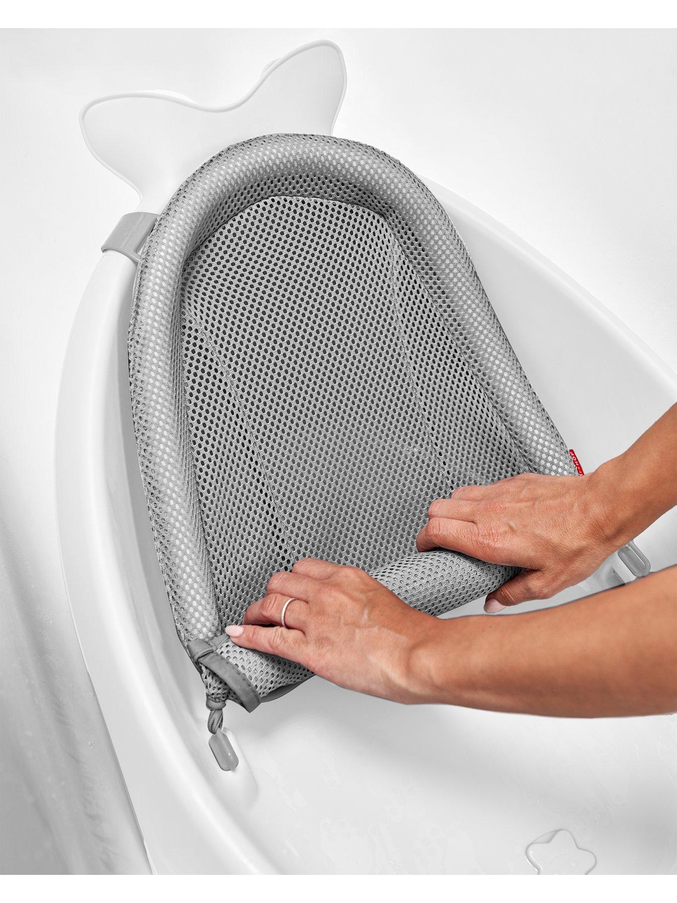 Image 6 of 6 of Skip Hop Moby Smart Sling 3-Stage Tub- White , Baby &amp; Toddler Essential