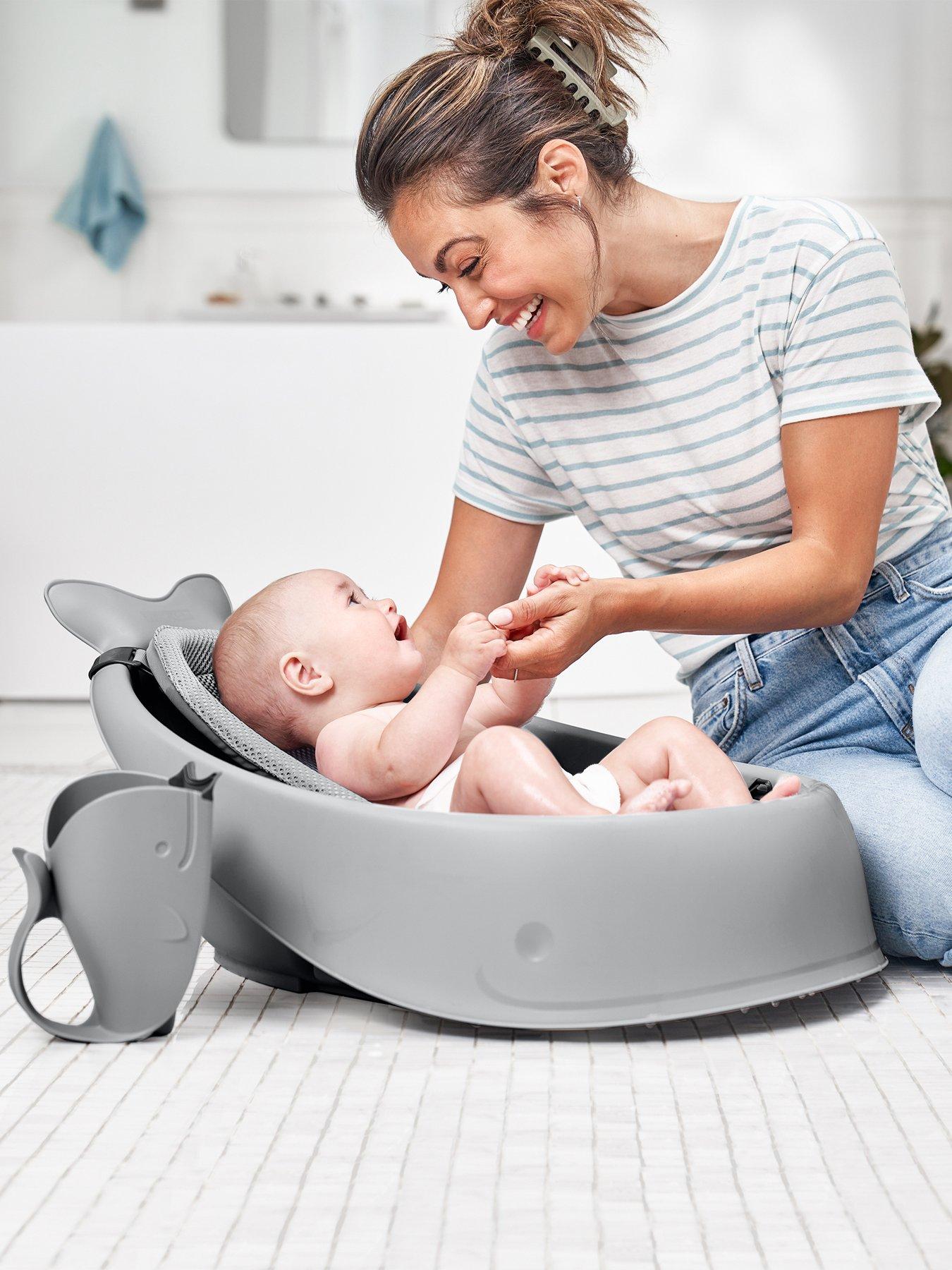 Image 1 of 7 of Skip Hop Moby Smart Sling 3-Stage Tub- Grey , Baby &amp; Toddler Essential