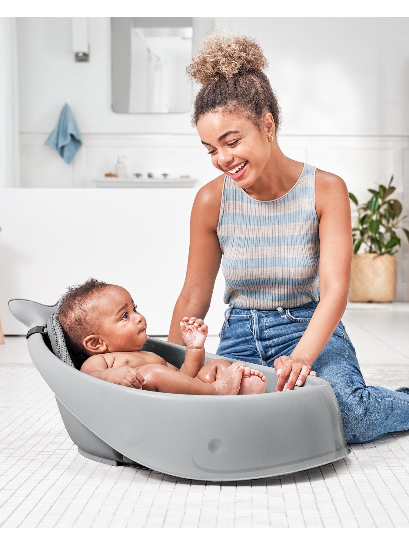 Image 3 of 7 of Skip Hop Moby Smart Sling 3-Stage Tub- Grey , Baby &amp; Toddler Essential