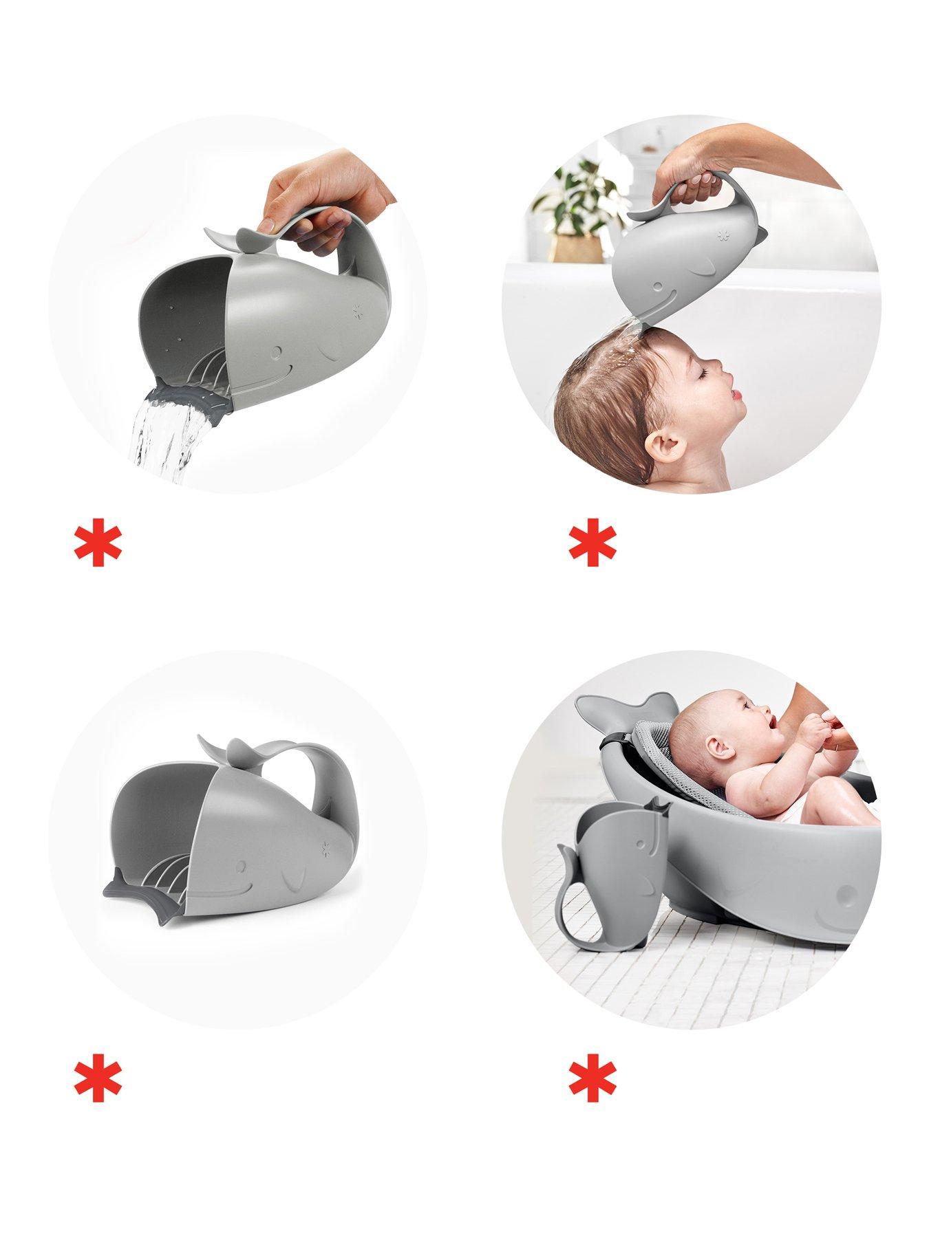 Image 4 of 5 of Skip Hop Moby Waterfall Rinser- Grey , Baby &amp; Toddler Essential