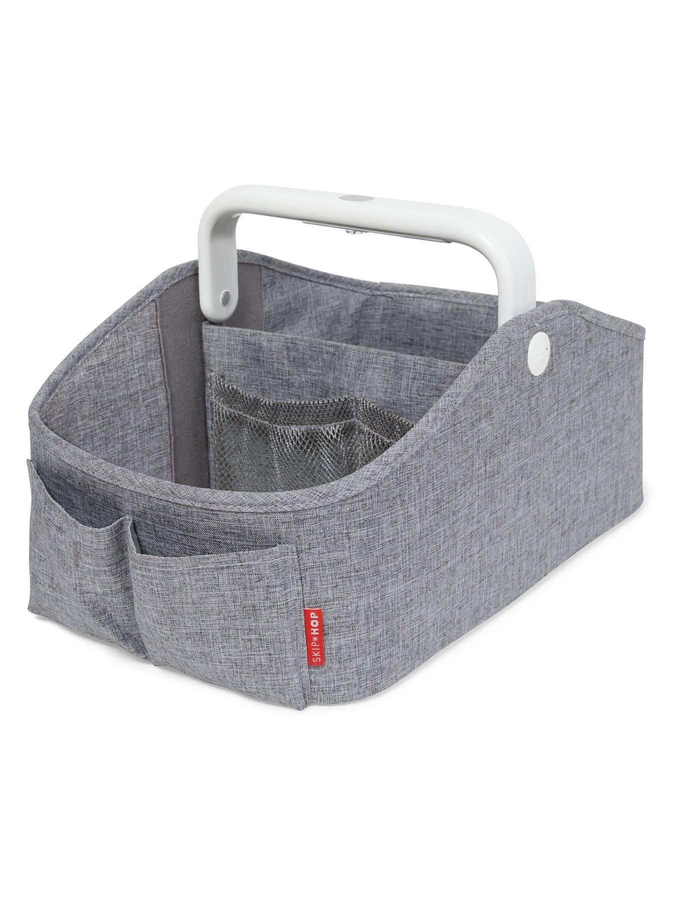 Image 3 of 6 of Skip Hop Light Up Diaper Nappy Caddy&nbsp;- Heather Grey