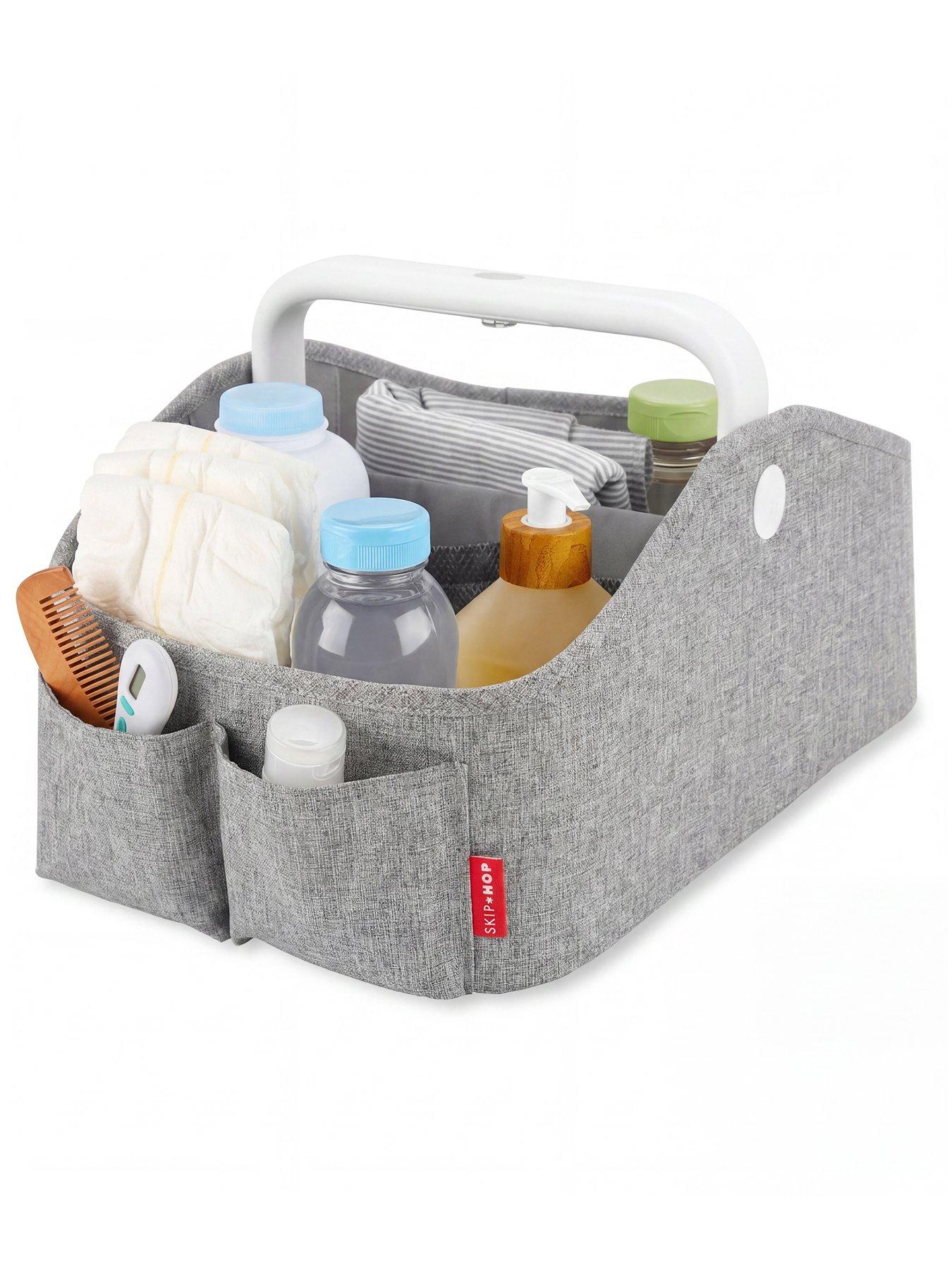 Image 5 of 6 of Skip Hop Light Up Diaper Nappy Caddy&nbsp;- Heather Grey