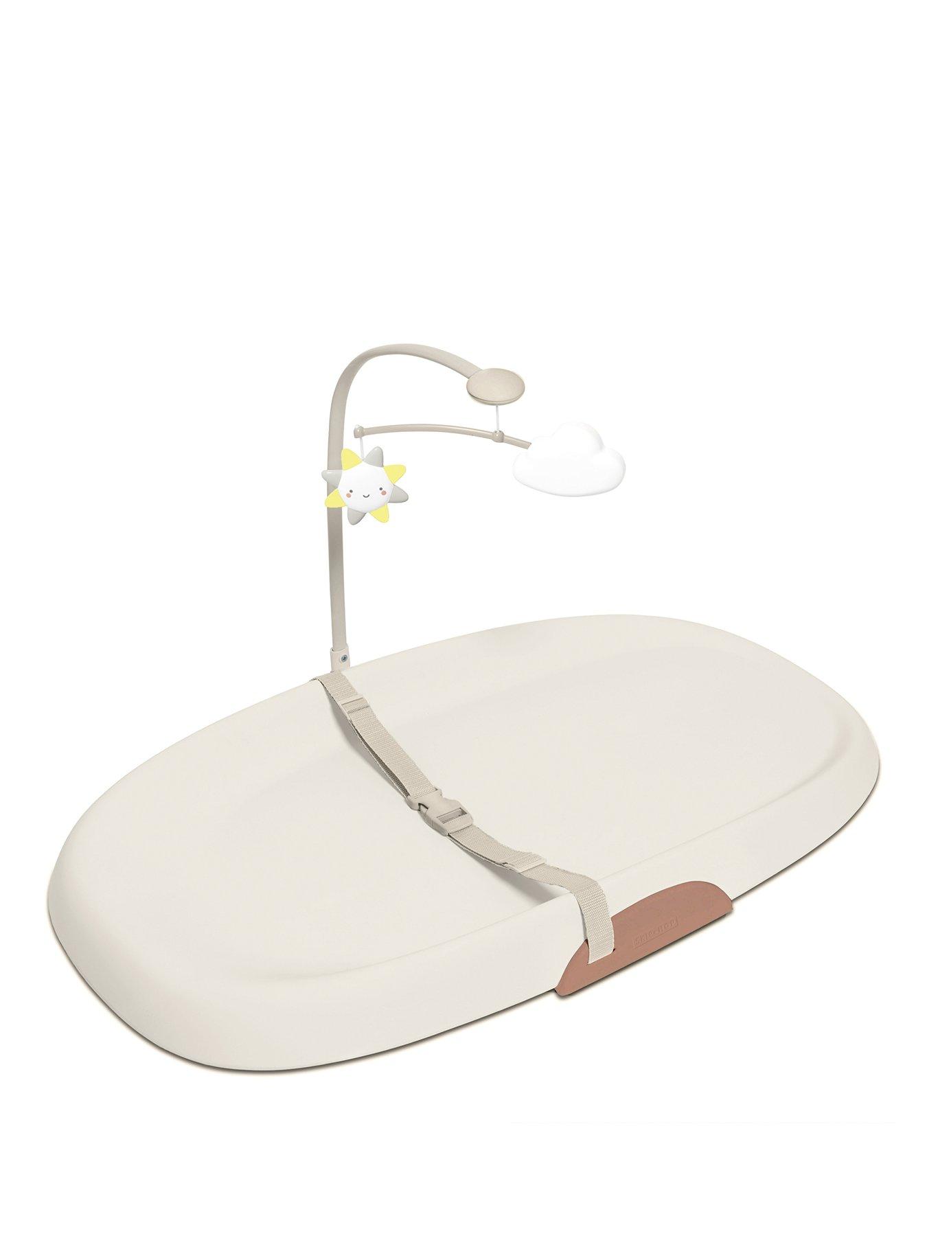 Image 2 of 8 of Skip Hop Nursery Style Wipe Clean Changing Pad- Oat , Baby &amp; Toddler Essential