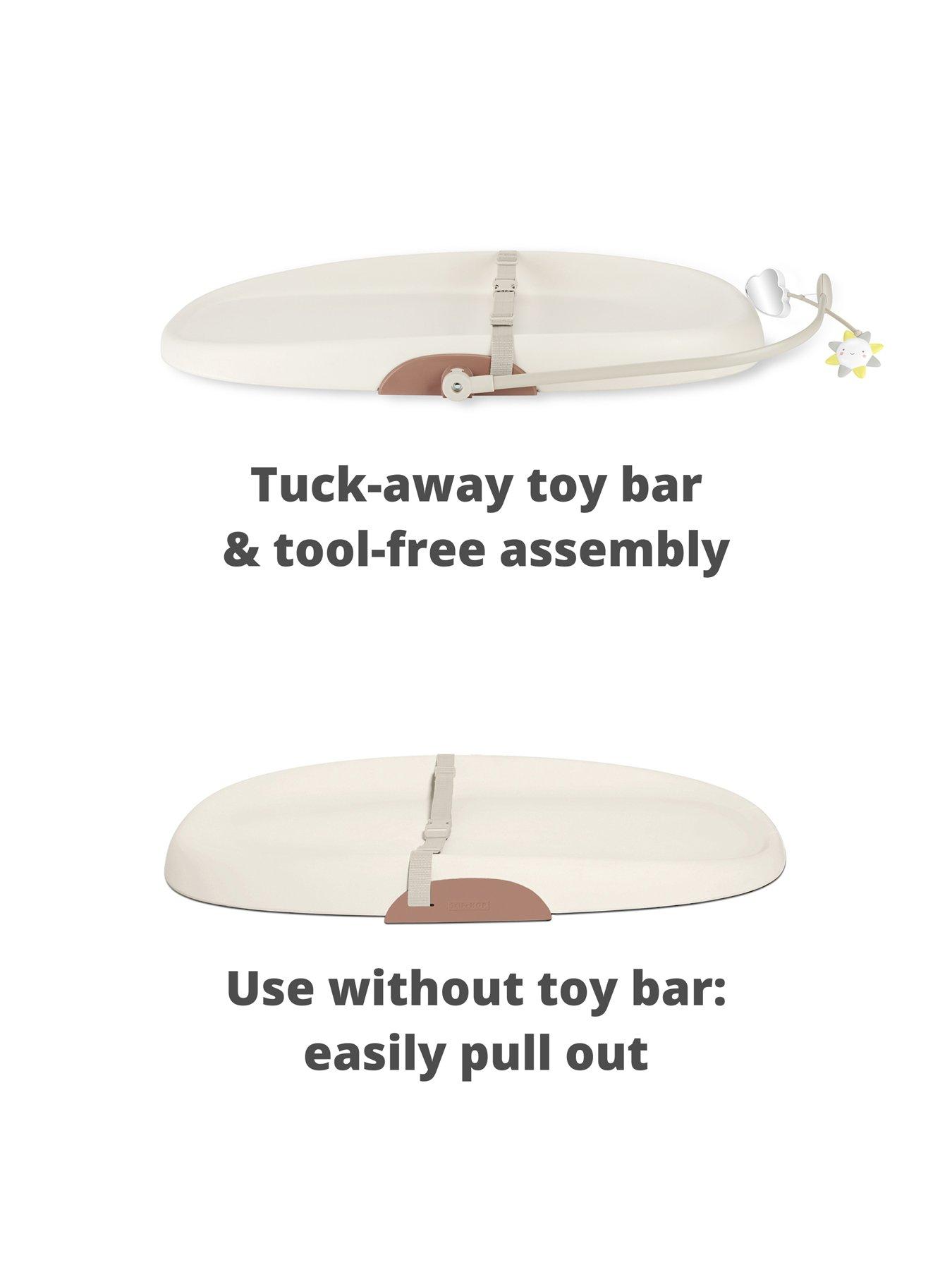 Image 7 of 8 of Skip Hop Nursery Style Wipe Clean Changing Pad- Oat , Baby &amp; Toddler Essential