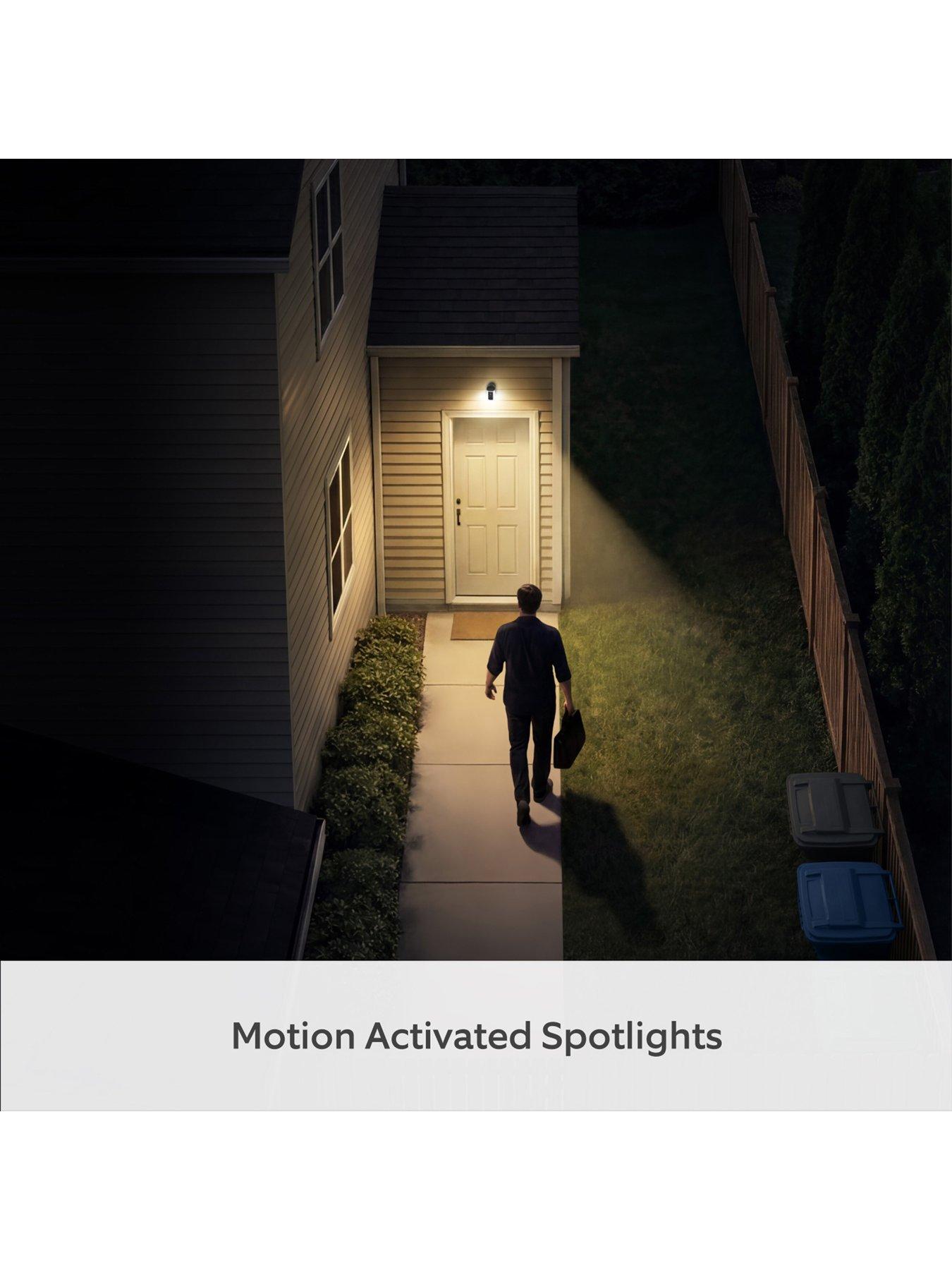 Image 5 of 7 of RING Spotlight Cam (2nd Gen) - Plug-in - Retinal 2K Security Camera- White