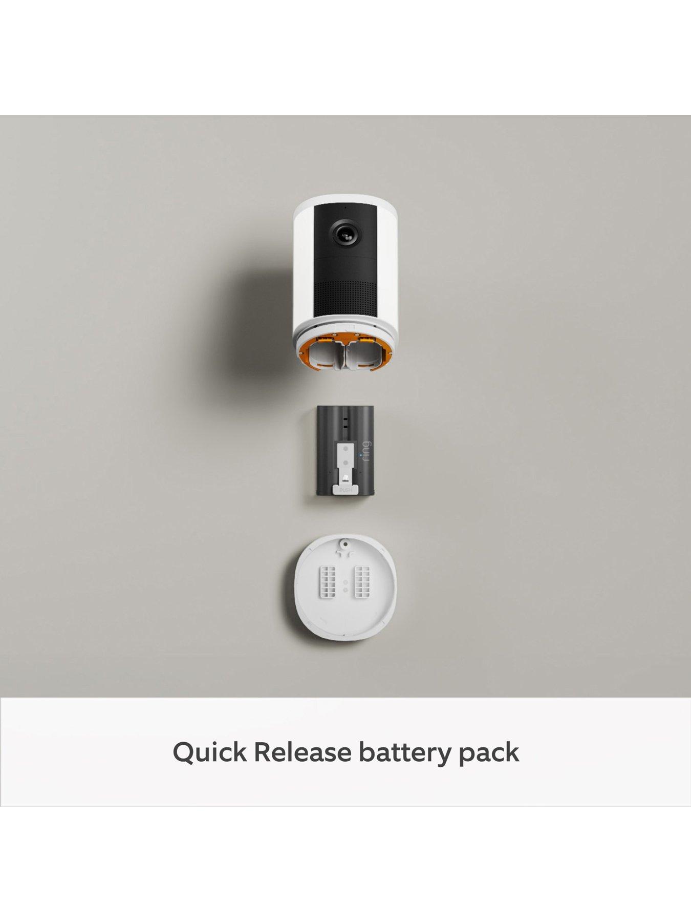 Image 6 of 7 of RING Spotlight Cam (2nd Gen) - Plug-in - Retinal 2K Security Camera- White