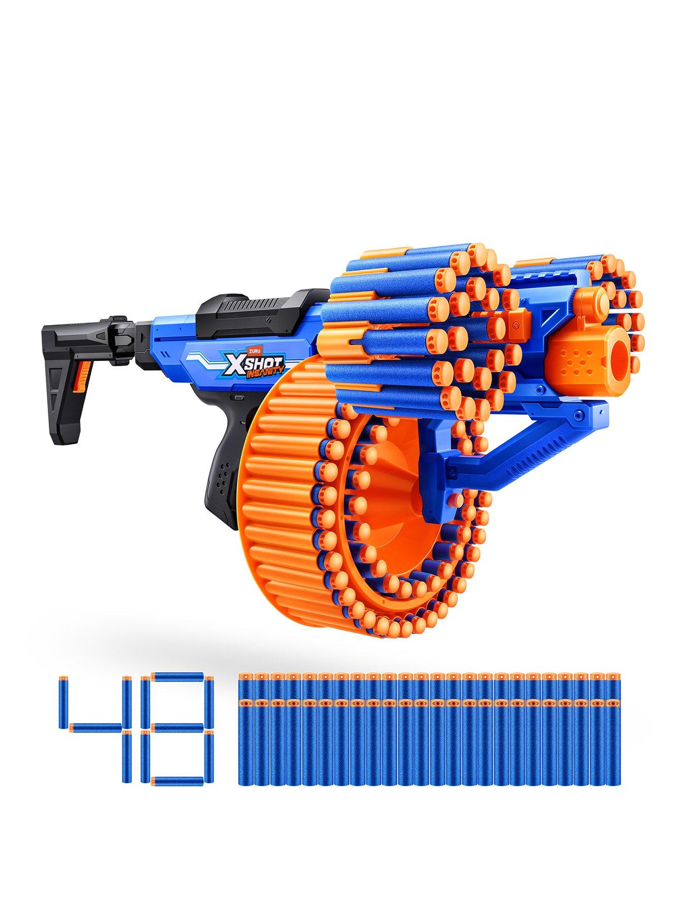 Image 1 of 6 of X Shot XSHOT LK - INSANITY BLITZ HAMMER(48 DARTS) OPEN BOX