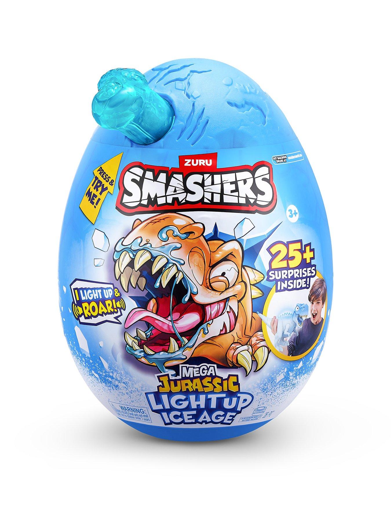 Image 1 of 7 of Smashers S1 DINO ICE AGE LIGHT UP MEGA EGGBULK