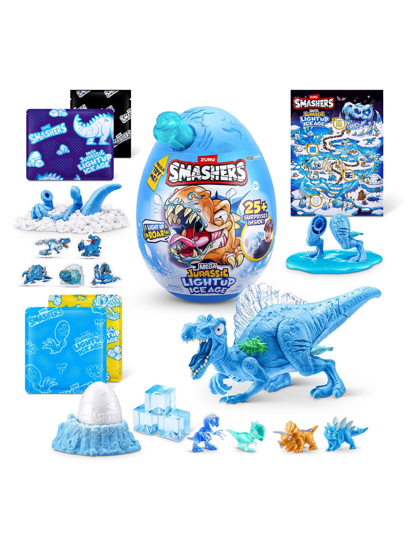 Image 7 of 7 of Smashers S1 DINO ICE AGE LIGHT UP MEGA EGGBULK