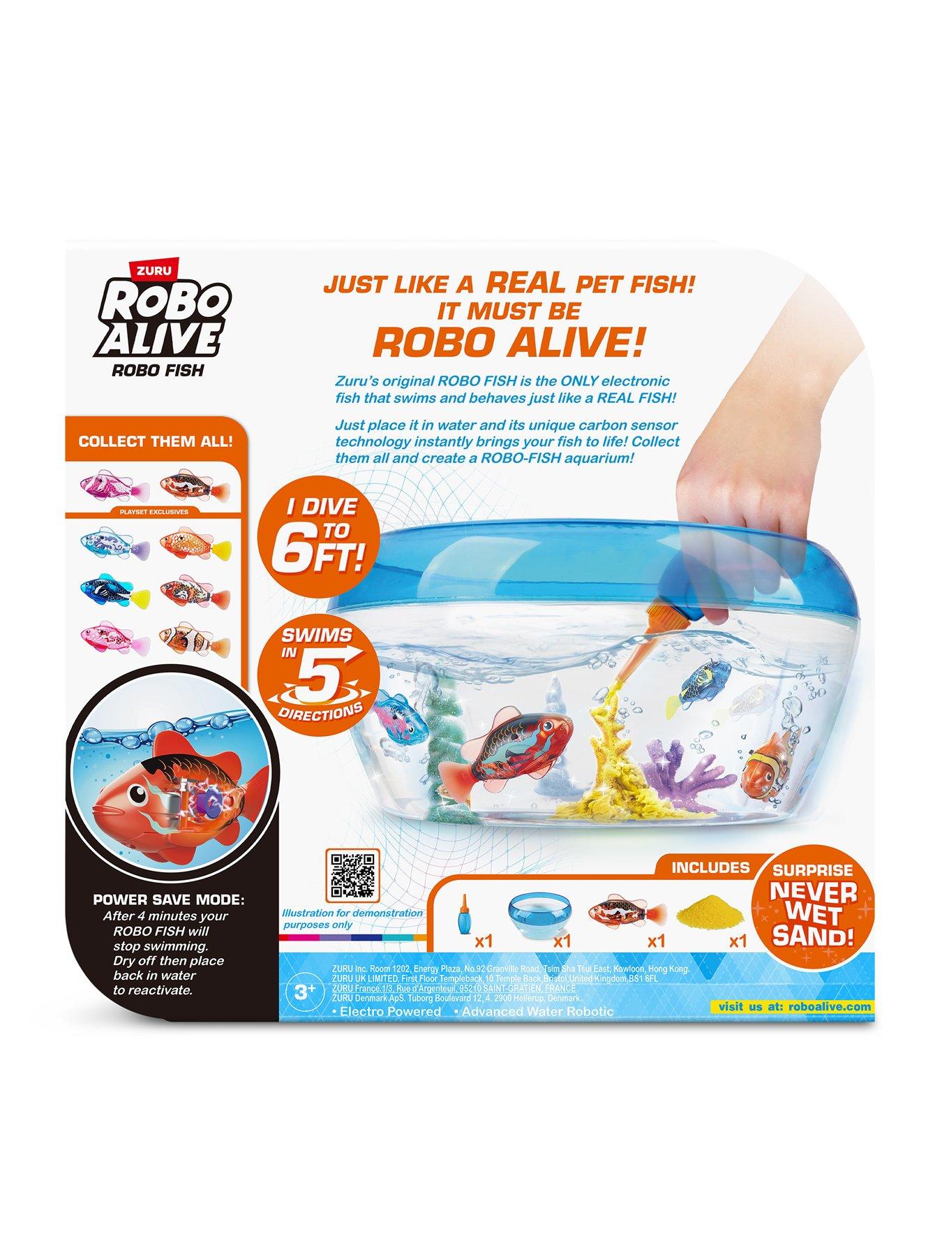 Image 6 of 7 of Robo Alive WATER ACTIVATED SWIMMING FISH SET S1