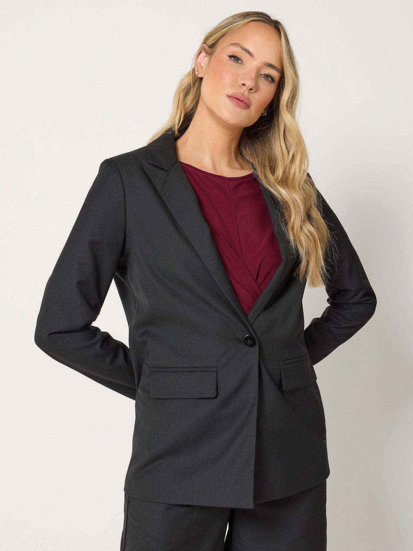 Long Tall Sally Tailored Jacket - Black
