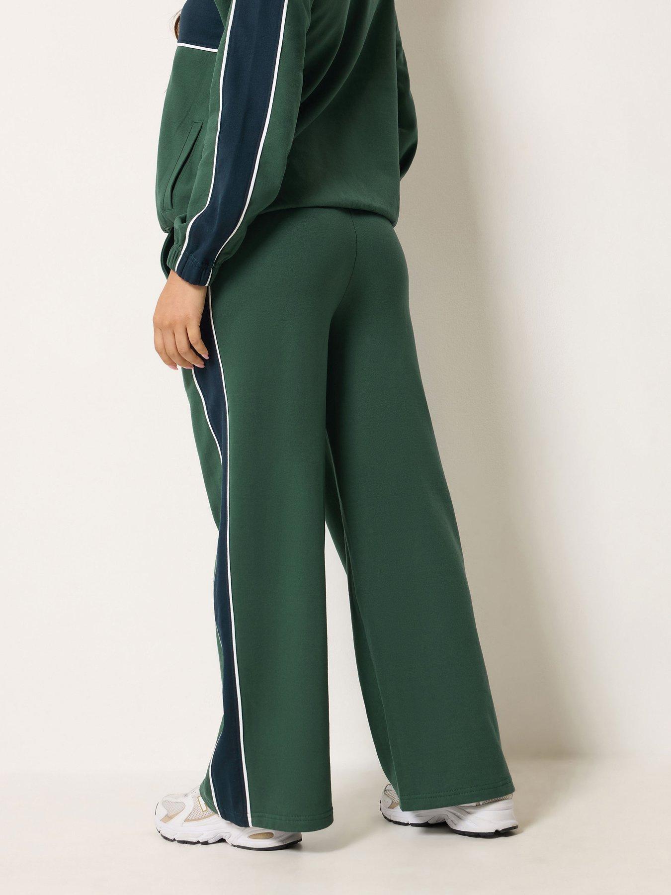 Image 2 of 4 of PixieGirl Petite Colourblock Jogger - Green