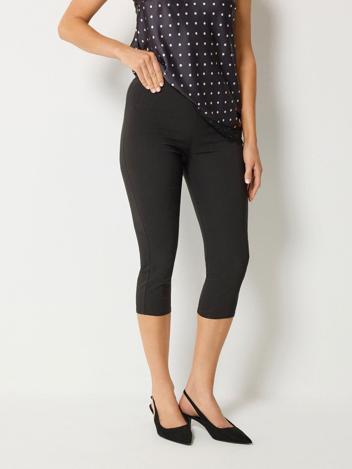 Long Tall Sally Capri Pant - Black
