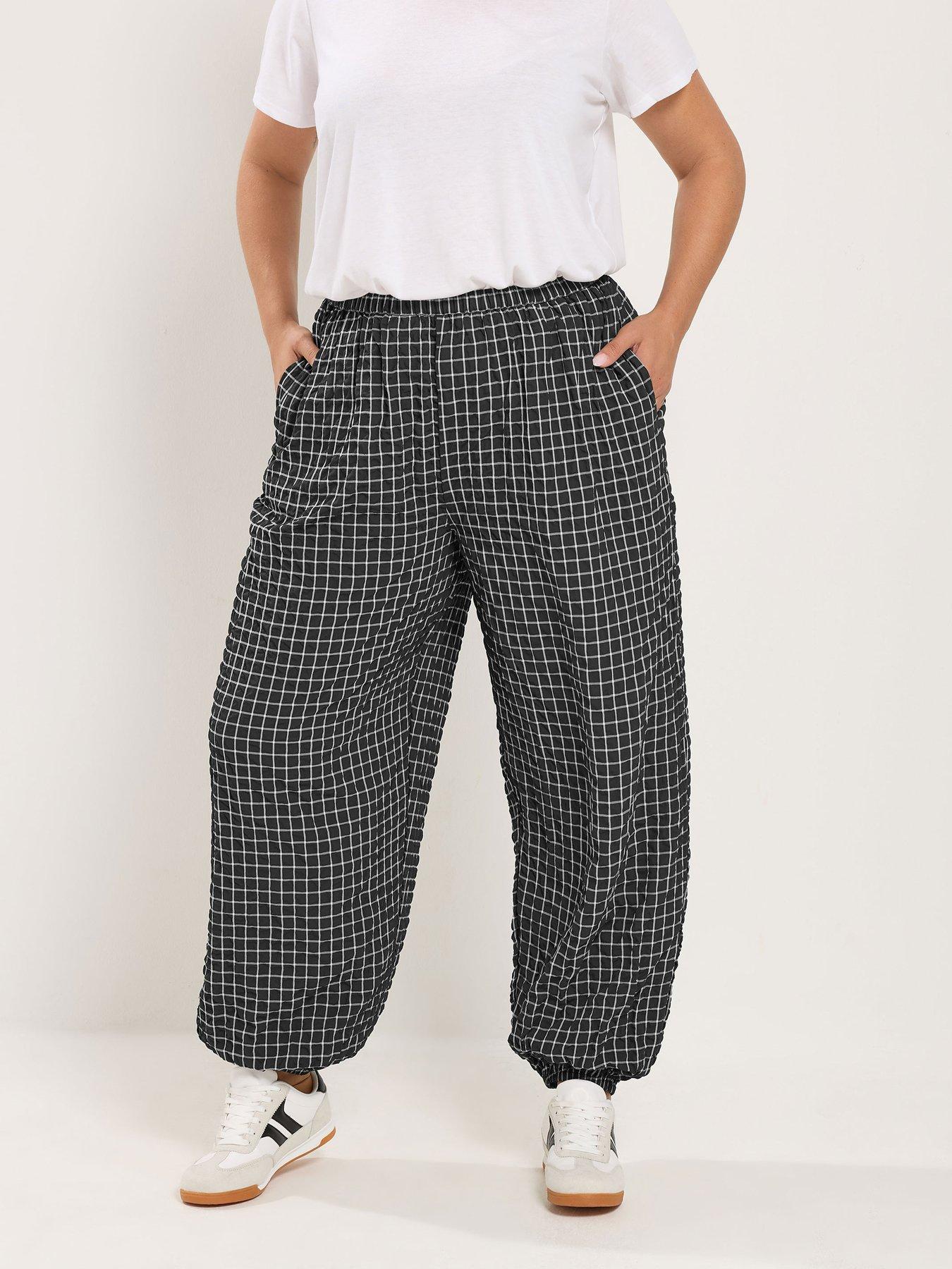 Yours Curve Balloon Trouser