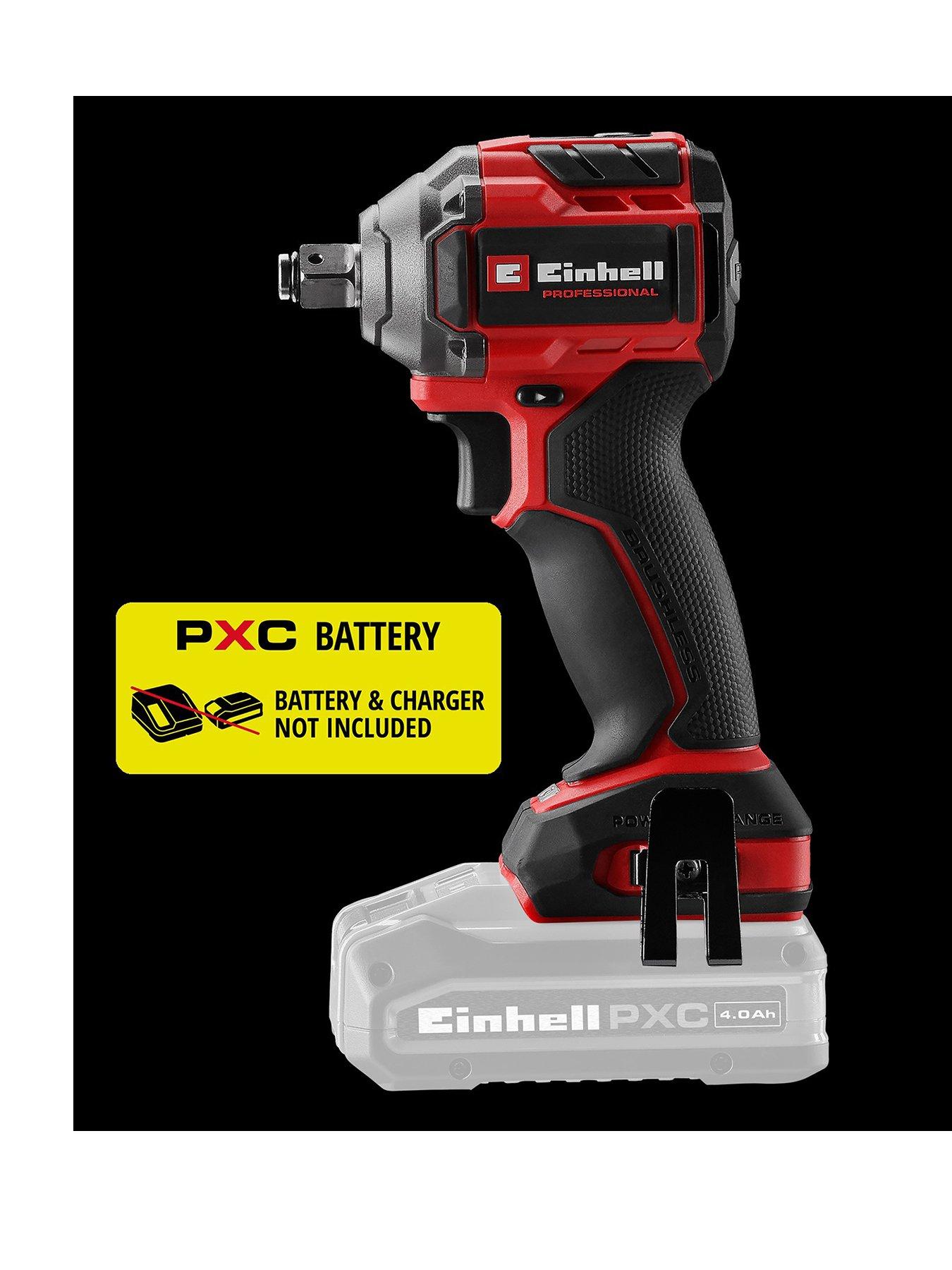 Einhell PXC 18V 260Nm Professional Brushless 3 Speed Compact Impact Wrench, Body Only