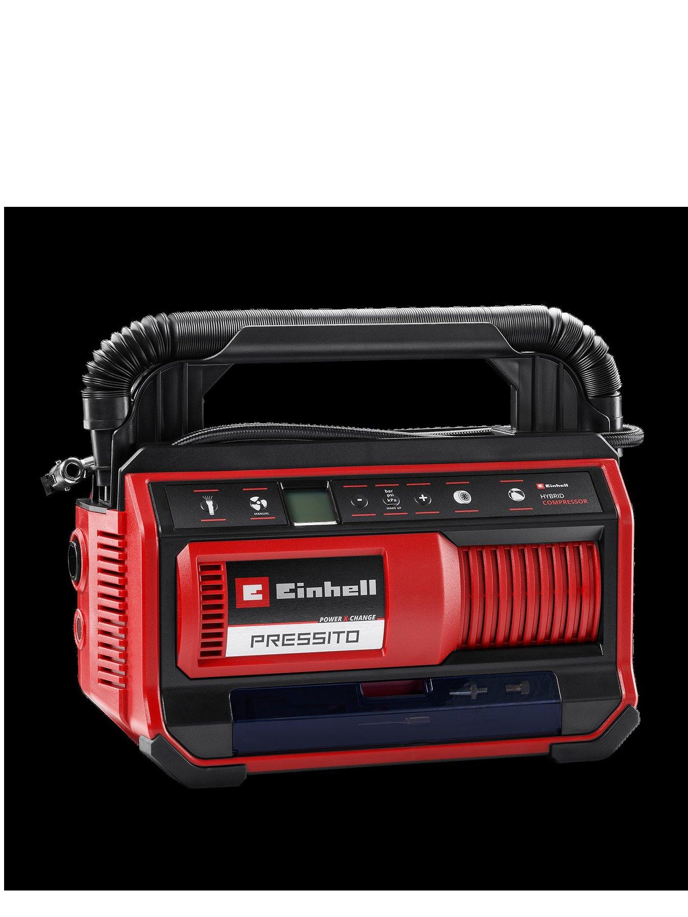Image 1 of 7 of Einhell PXC 18V Hybrid Compressor (mains & battery powered), Body Only