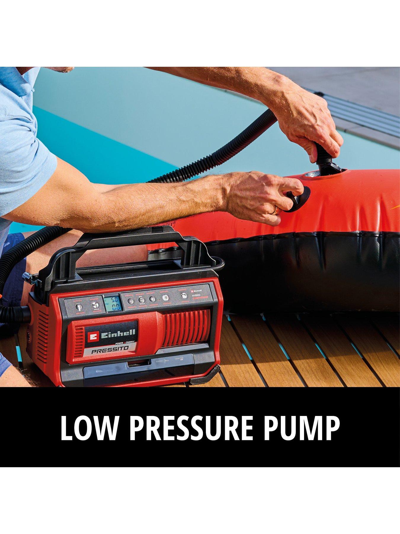 Image 3 of 7 of Einhell PXC 18V Hybrid Compressor (mains & battery powered), Body Only