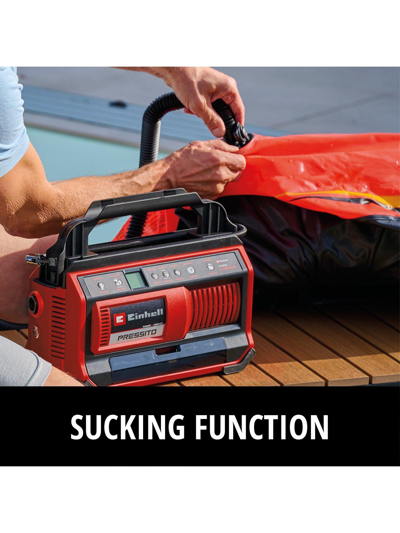 Image 5 of 7 of Einhell PXC 18V Hybrid Compressor (mains & battery powered), Body Only