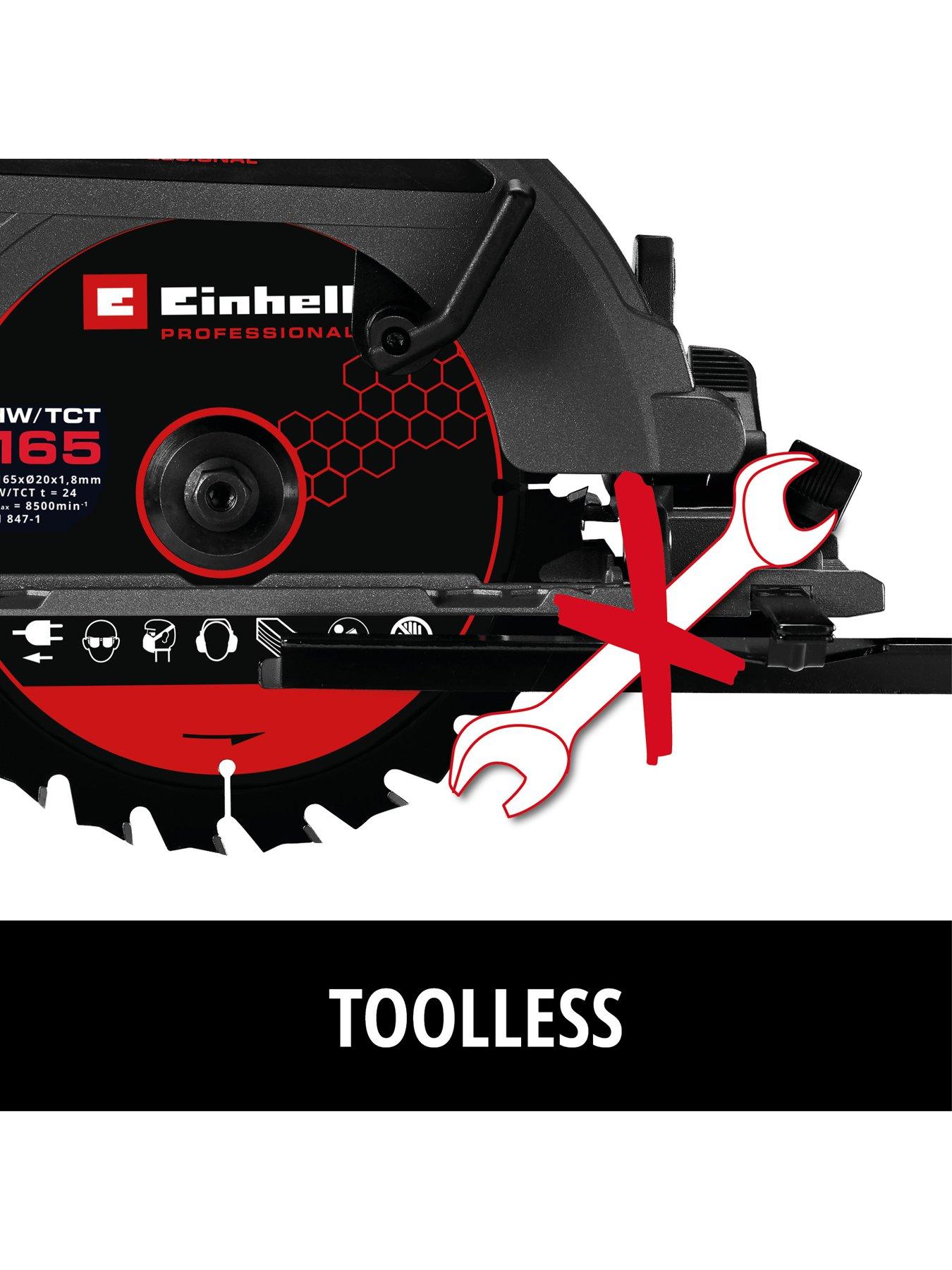 Image 2 of 5 of Einhell PXC 18V Professional Brushless 165mm Circular Saw, Body Only