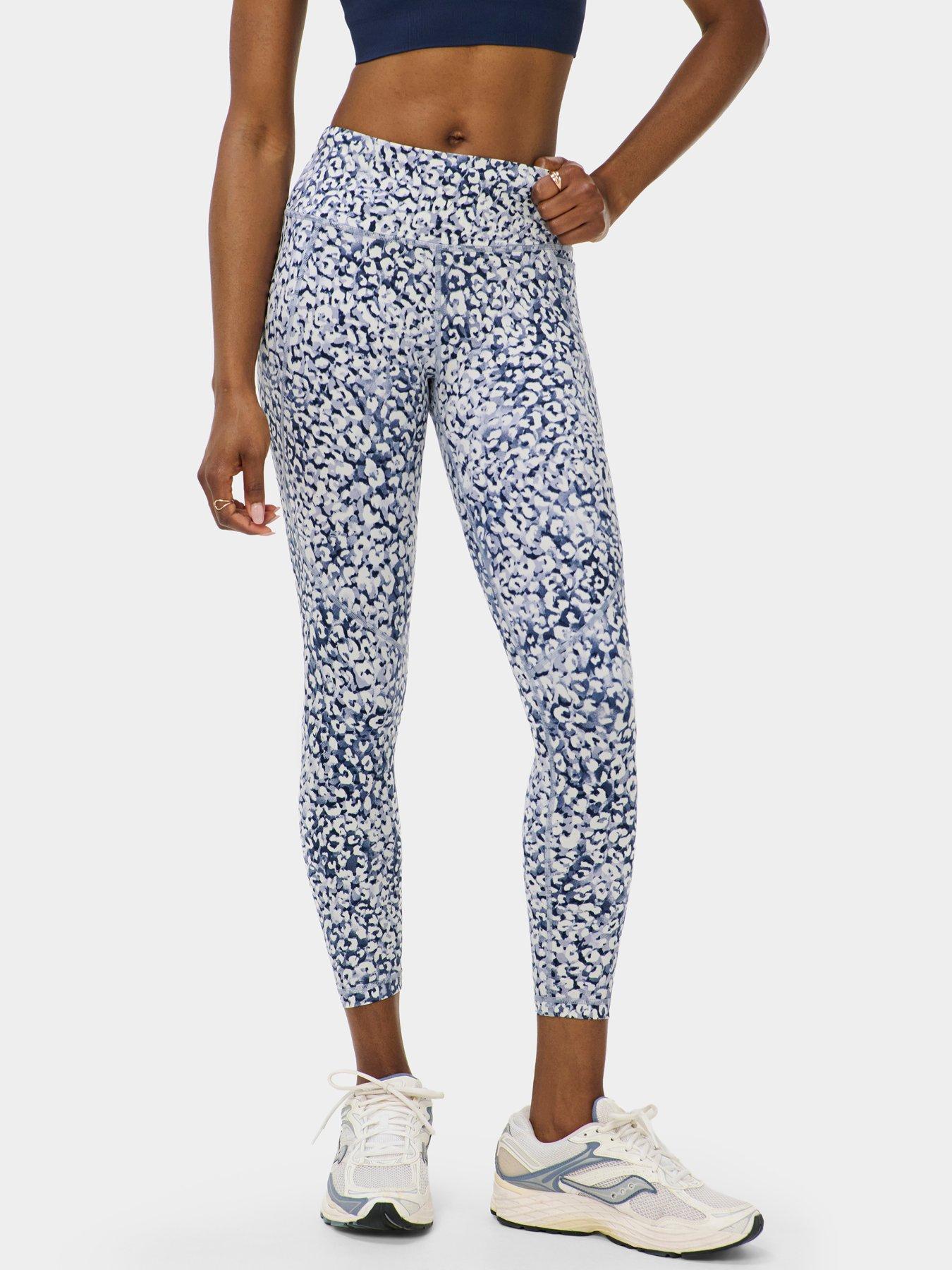 Sweaty Betty Womens Training Power 7/8 Workout Leggings - Blue