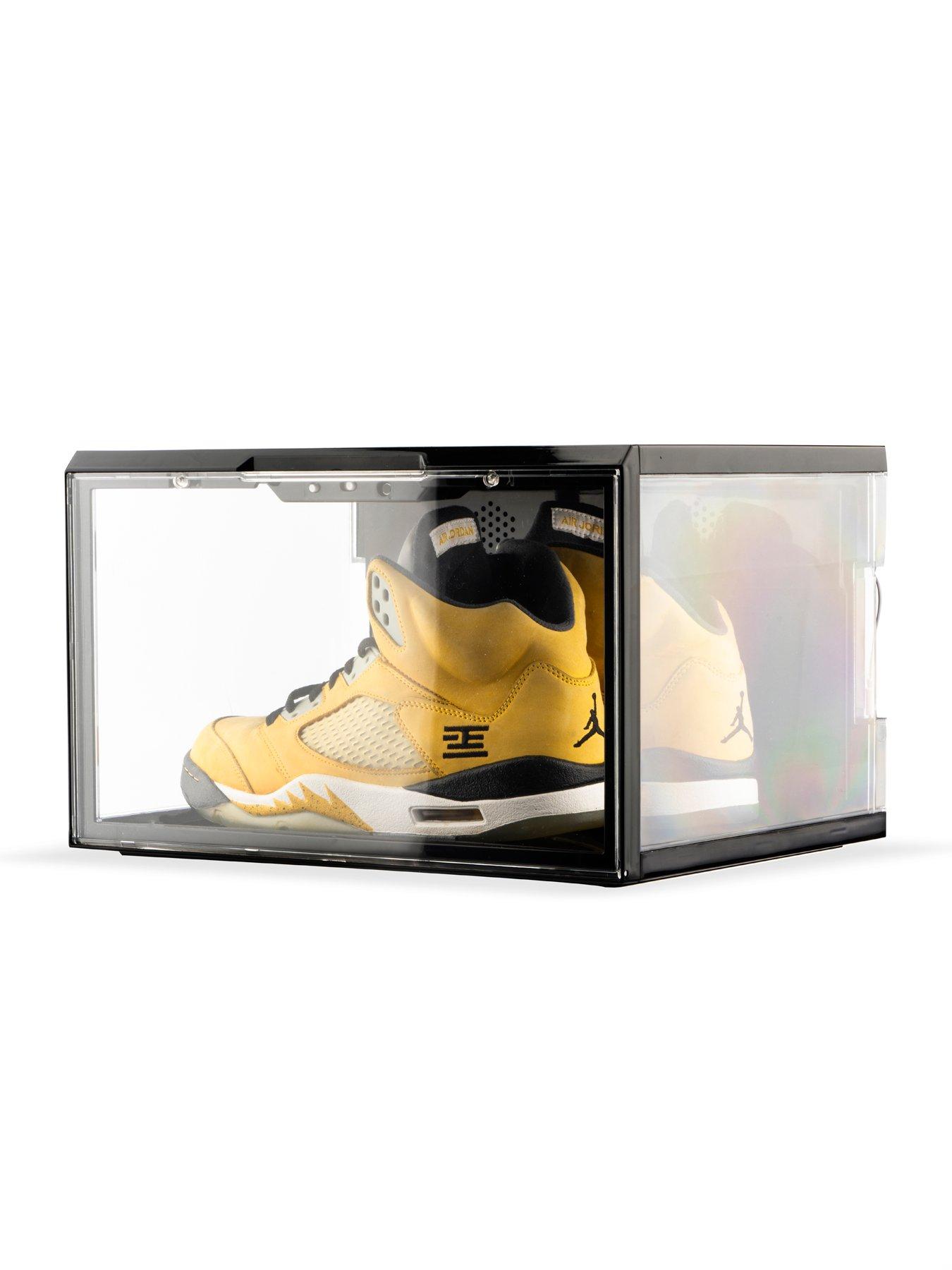 Image 6 of 6 of Crep Protect Mens Stackable LED Sneaker Storage Box - White